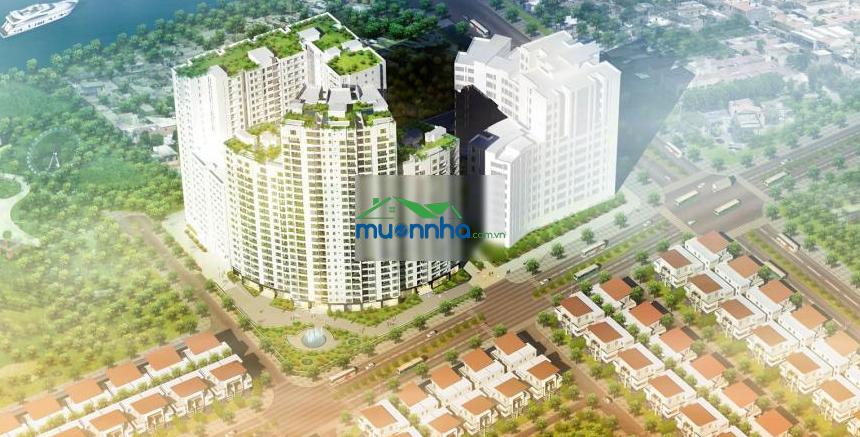 Căn hộ himlam riverside quận 7 dt 76m-2pn2wc- đầy đủ nội thất đẹp. giá thuê 14tr