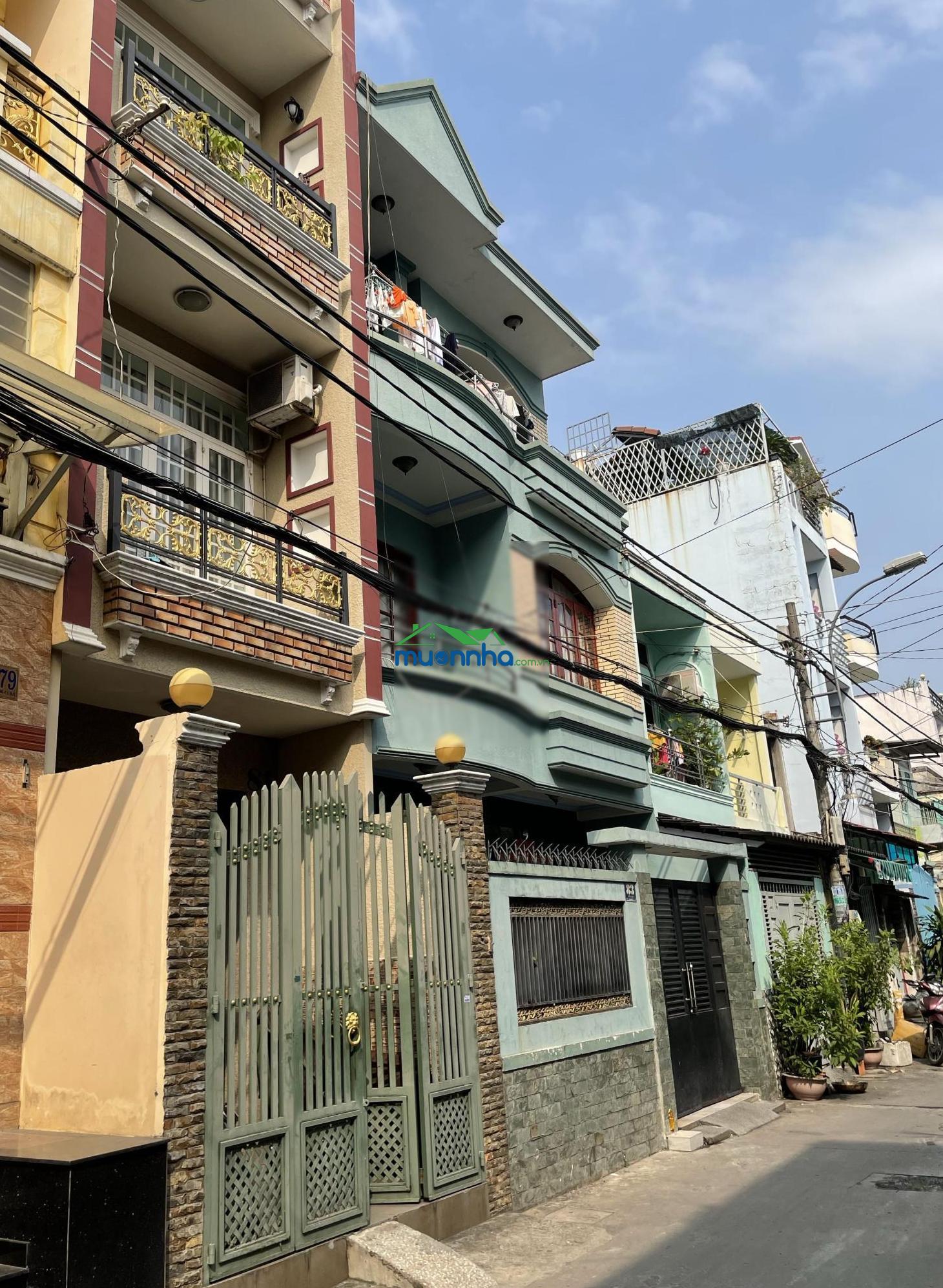 Cần bán nhà mt nội bộ 81 đường 702 hồng bàng quận 11. dt: 39,1m2, dtsd: 132m 2 lầu đúc, 3 tầng - 4