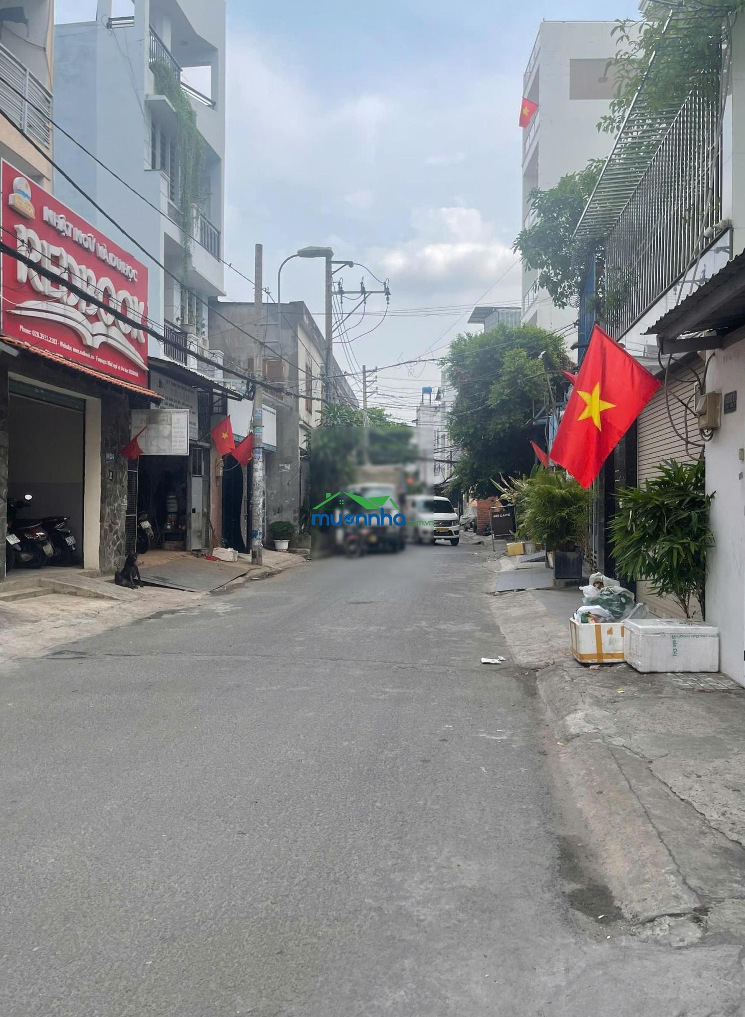 Bán nhà hẻm xe tải 6m - 72m2 - ngang 4,5m - 4 tầng - bùi đình túy - 12.9 tỷ - 2