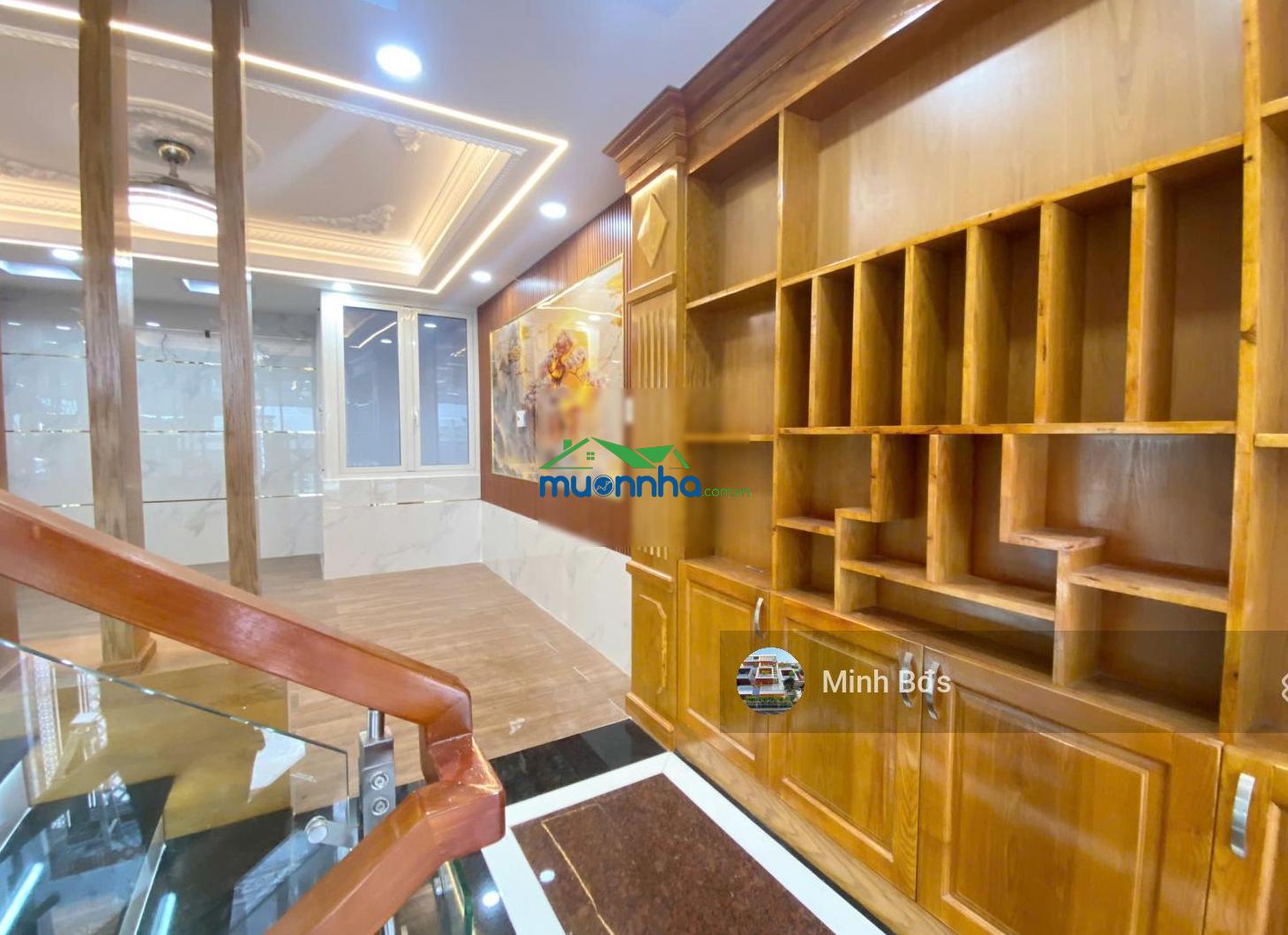 Bán căn nhà mới siêu đẹp, 4x14m đúc 5 tấm, hẻm nhựa đẹp 8m, 1 sẹc đường lê văn quới.giáp q. tân phú - 4