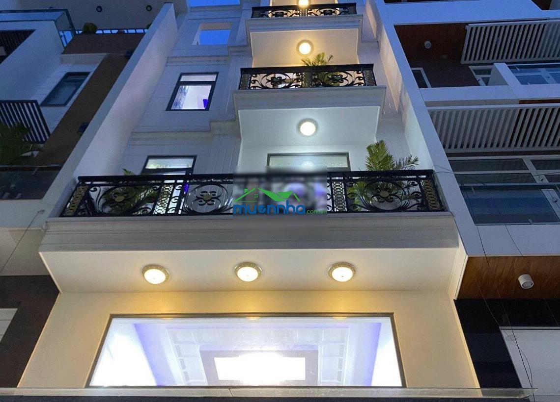 Đi úc định cư cần bán nhà mới xinh hẻm 5m nguyễn văn đậu. dt:4x11m nhà mới xây 5 tầng. bán gấp 8 tỷ - 2