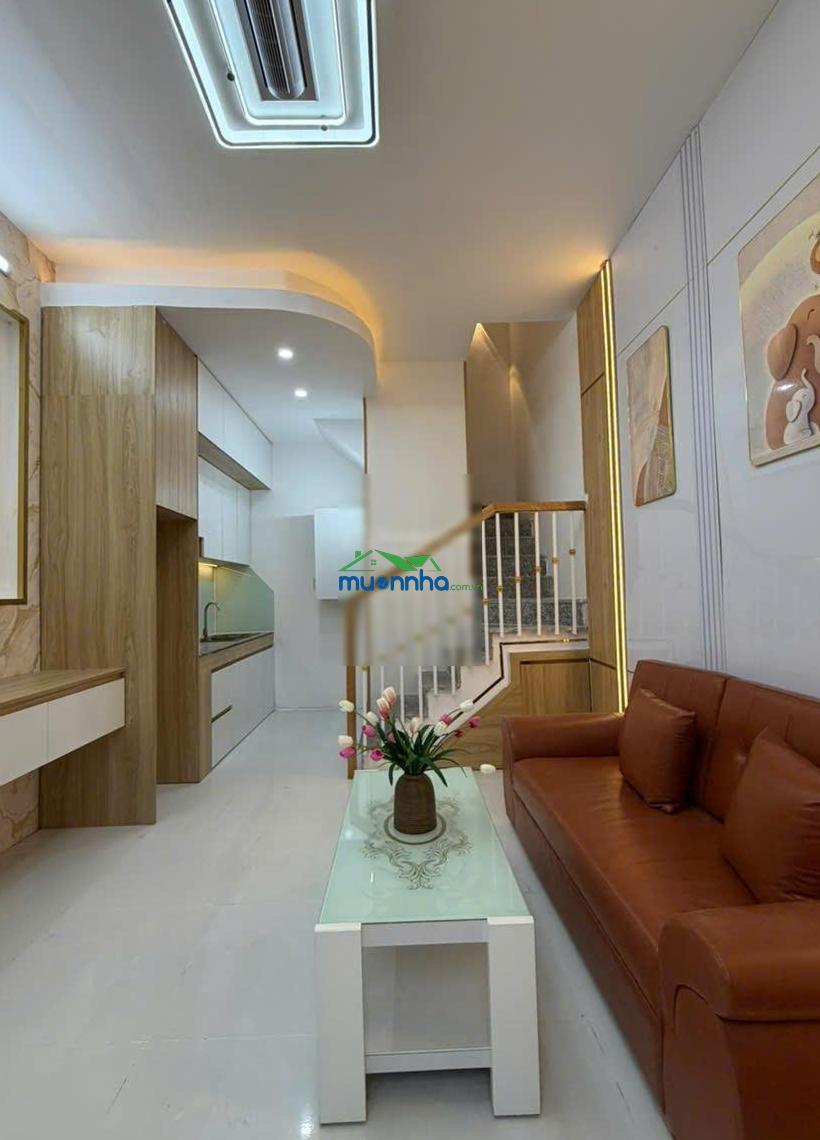 Nhà full nội thất, nhà mới đẹp 2pn2wc ngay khu đông dân 655tr đường lớn oto vào tận ngõ - 2
