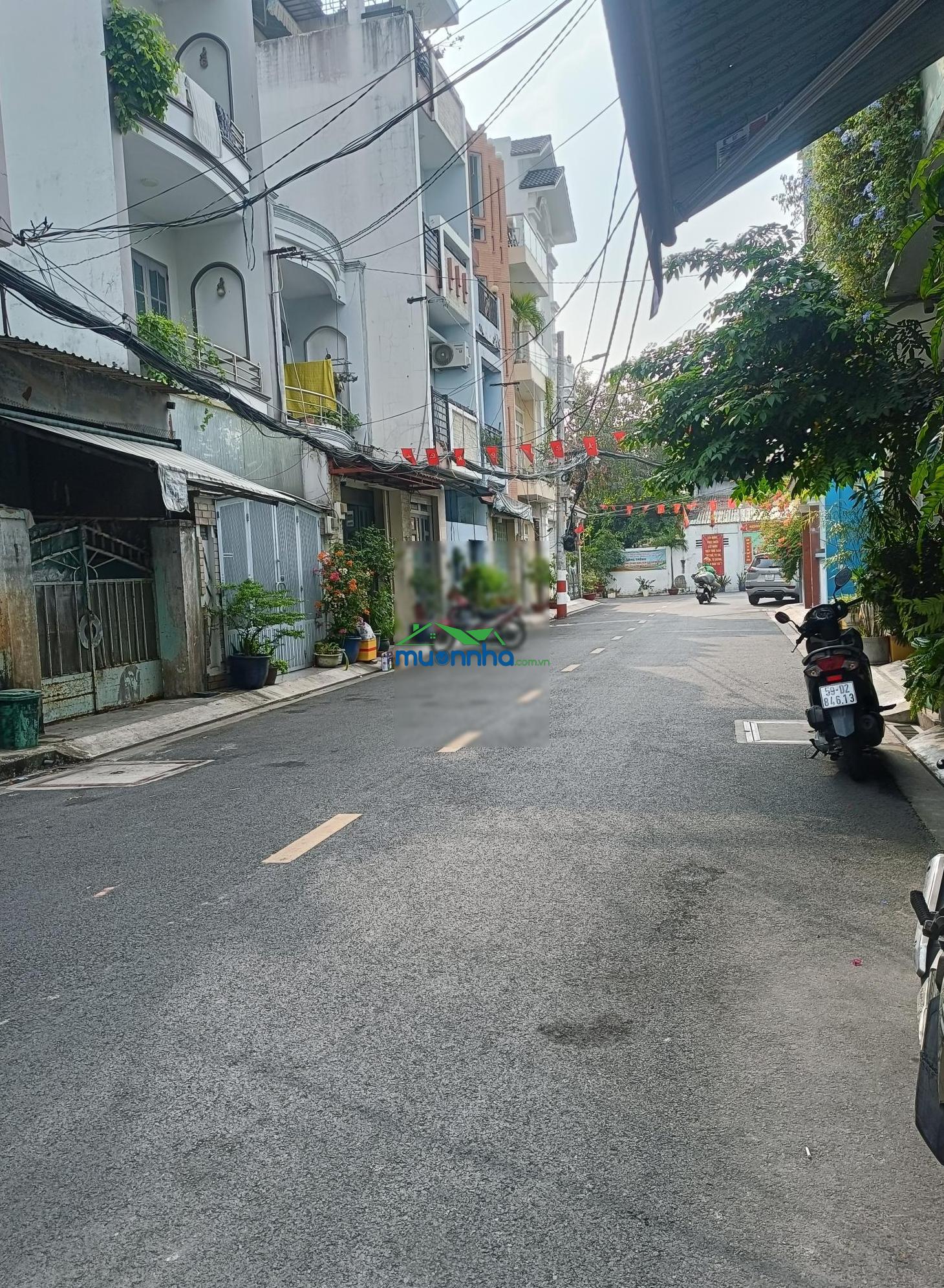 9,3 tỷ! hẻm 7m đường lũy bán bích. q tân phú. 4x15m. 4 tầng. hẻm thông - 2