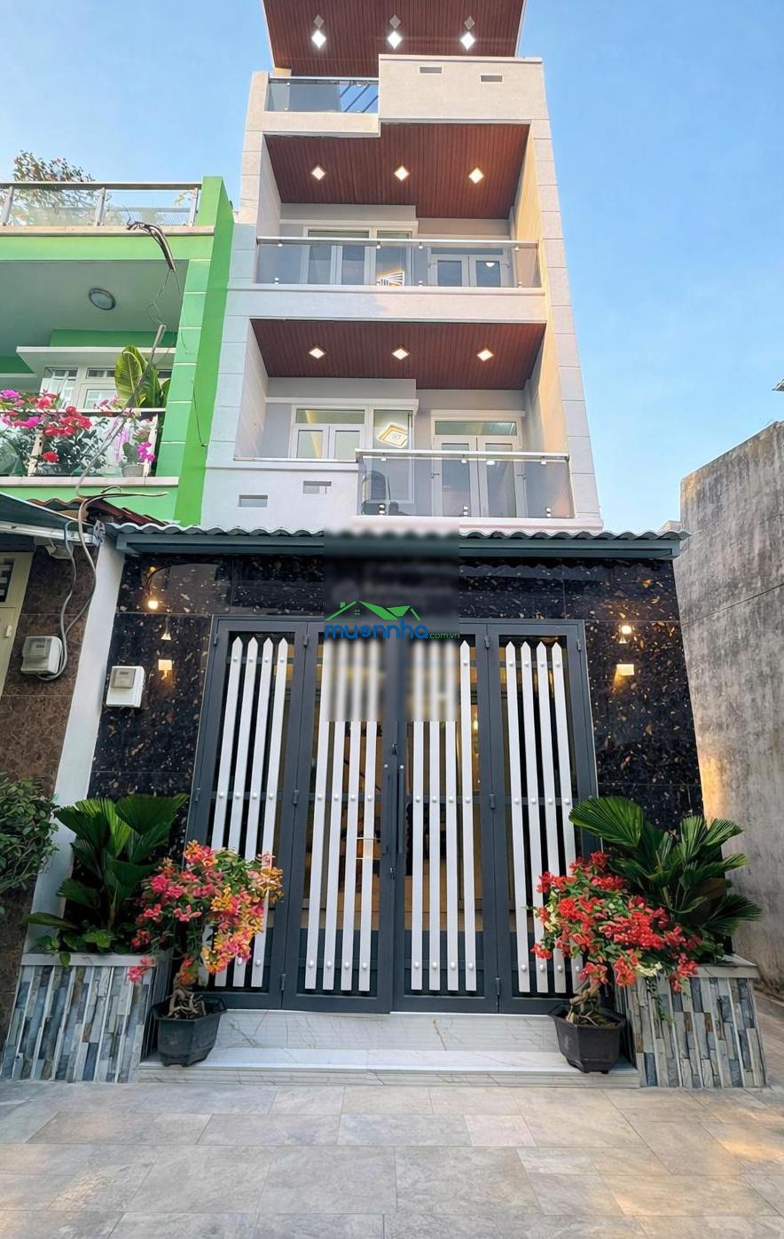 Chủ nhà cần bán gấp nhà cư xá phú lâm a trước tết, dt 4,2x15m, 4 tầng 4pn 4wc giá chỉ 7,39 tỷ. - 2