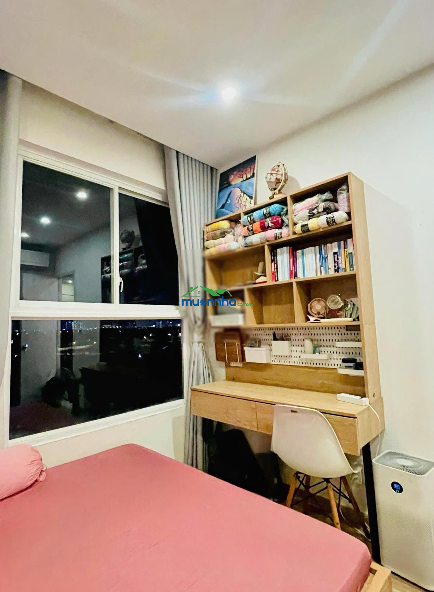 Cho thuê citihome căn góc 2pn1wc, 58m2 nhà có nội thất ở liền giá 6.5tr/ tháng tại q2