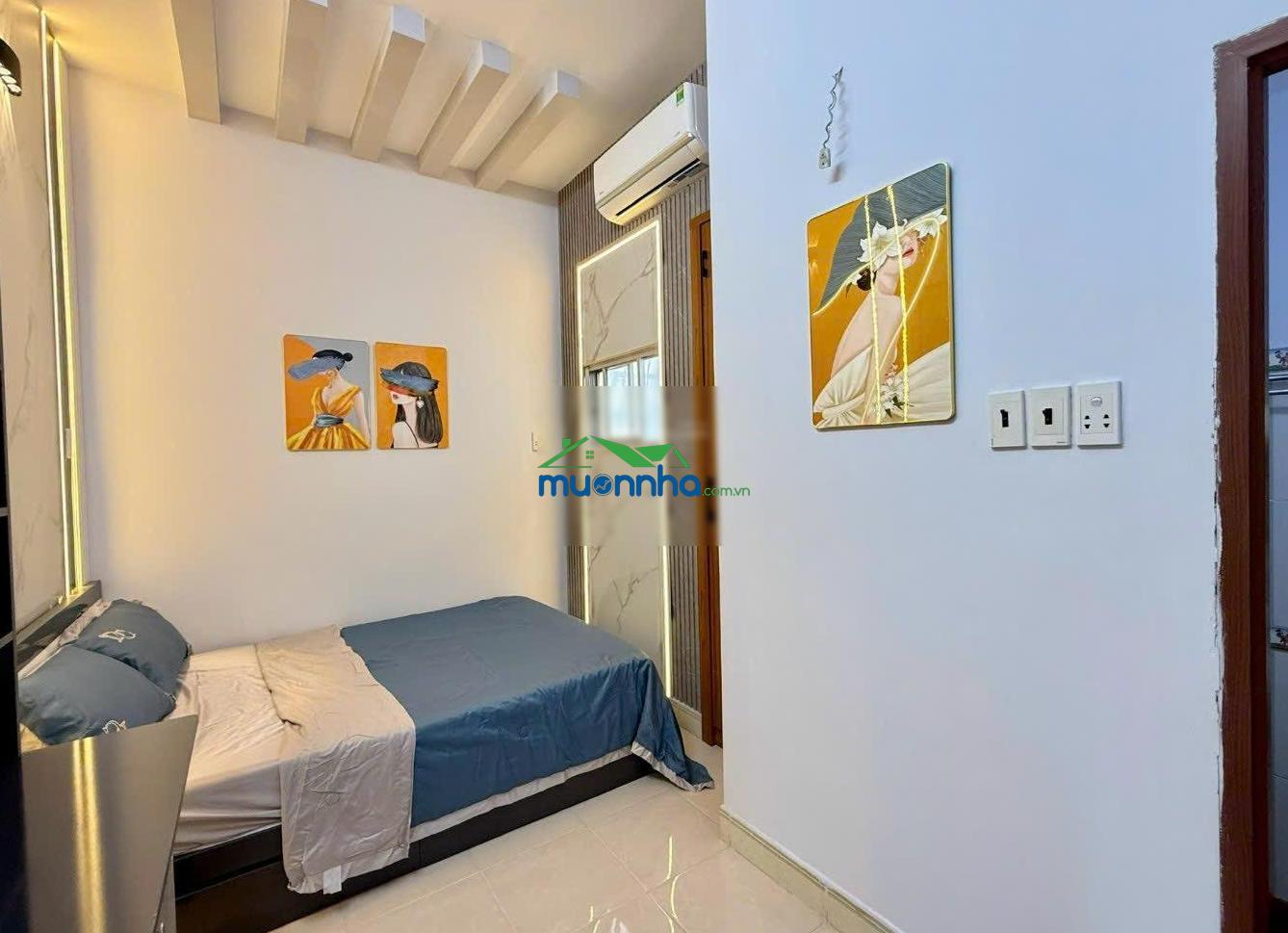 Nhà phố 4.2m x 11m 2 tầng full nội thất hẻm xe hơi 4m 1/ ngắn đường tân thới hiệp 09 ngay toà án