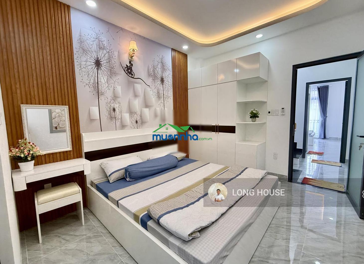Nhà 4 tầng xây mới- sẵn nội thất- hẻm oto ngay nguyễn thái sơn - phạm văn đồng - c. viên gia định - 4