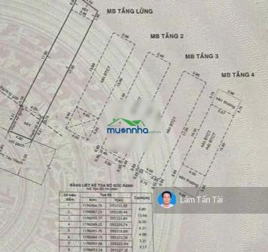 13 giảm còn 12.3 tỷ, bán nhà tây thạnh, 5 tầng, 4x24m, hẻm ôtô thông