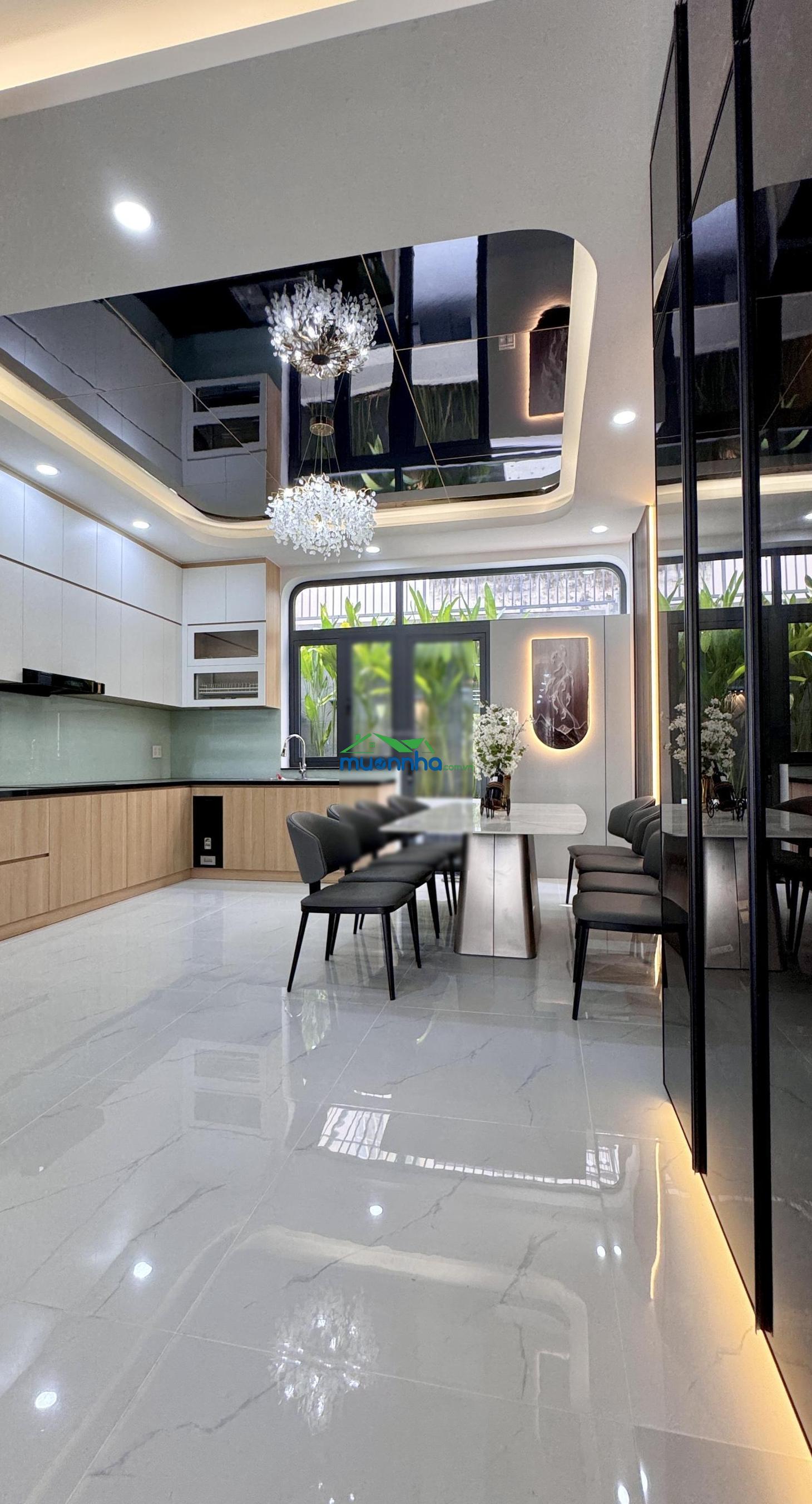 Nhà mặt đường nhựa 16m xây kiên cố 4 tầng thang máy 450kg gần nhiều tiện ích liền kề phú mỹ hưng - 3