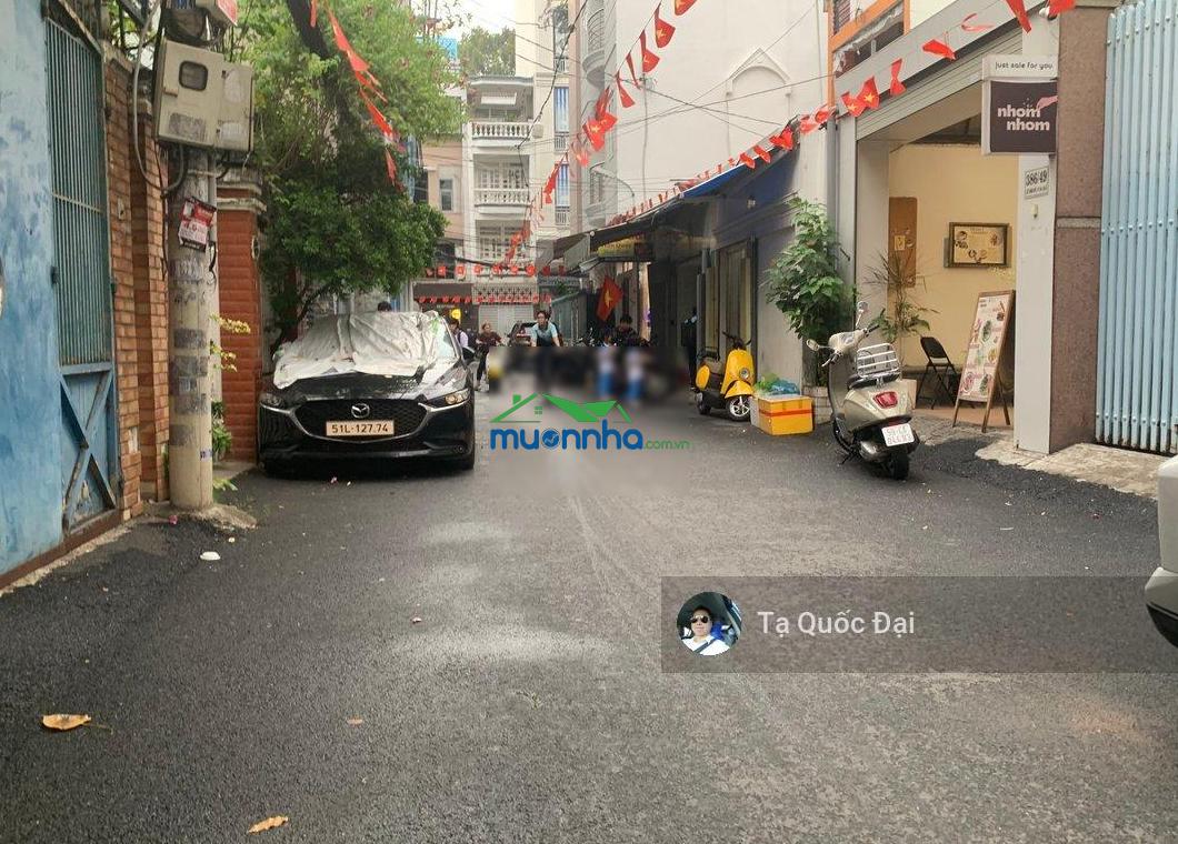 Quận 3 - lê văn sỹ - 61.2m2 - 9.5 tỷ - hẻm ô tô tránh - 3 tầng - 2
