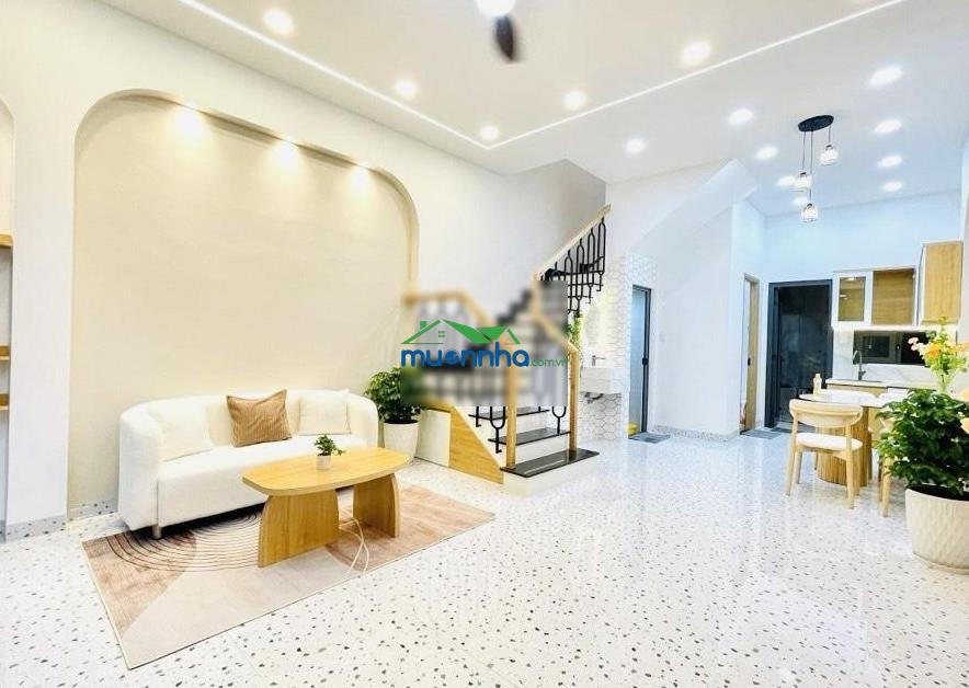 Bùi đình túy, 2 tầng (3pn) full nt, ngang 4.5 x 10m, ngay ubnd p. 12, có pn trệt, sân thượng, shr - 2
