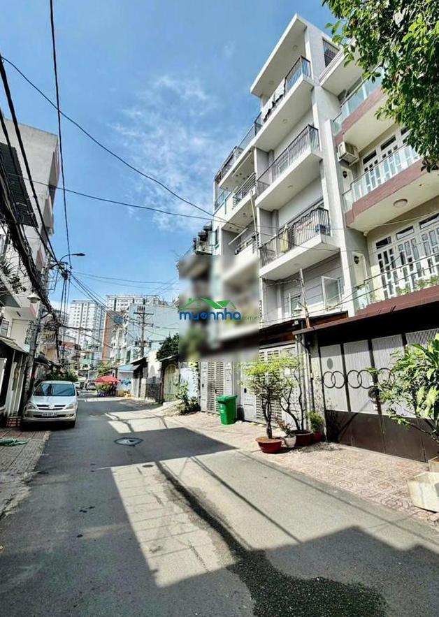 Bán nhà hẻm nhựa 10m có vỉa hè đinh bộ lĩnh 4x16m, 2 lầu 6pn 6wc khu nhiều đại học - 3