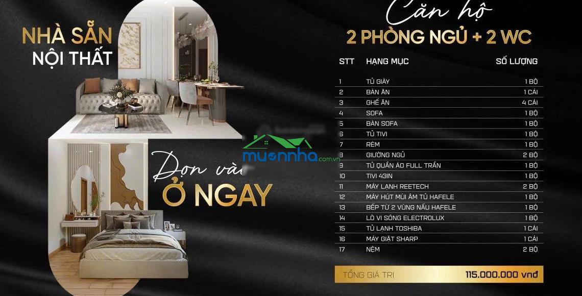 Hiếm - căn hộ diamond boulevard mặt tiền ql13 giá tốt nhất khu vực 36tr/m2 - bàn giao full nội thất