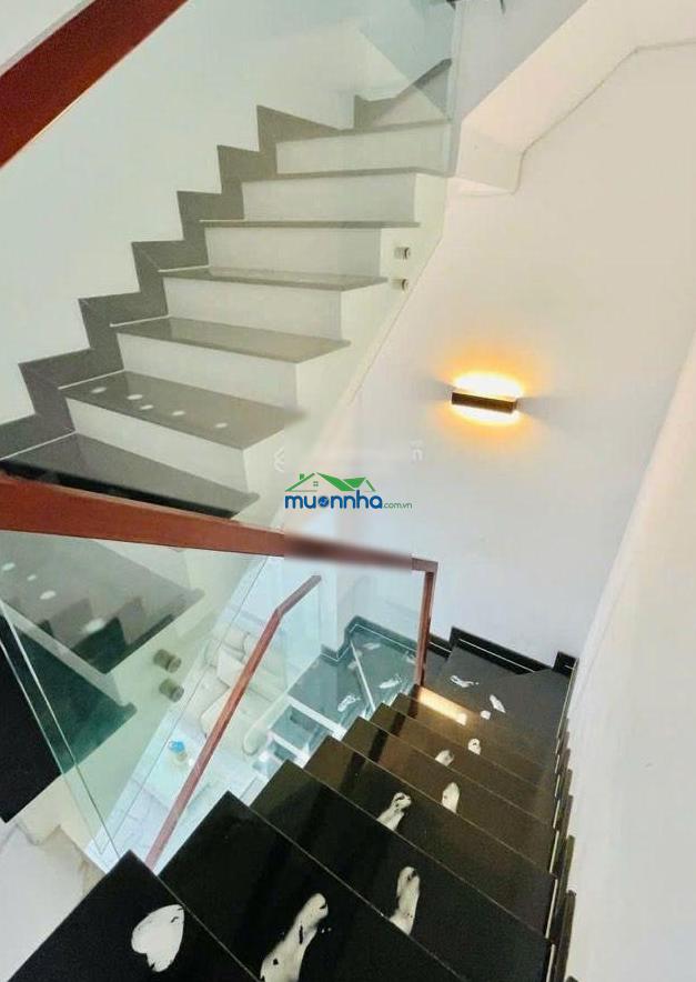 Nhà đẹp 4 tầng, dt (4x14)m2, hẻm xe hơi thông suốt, ngay ngã tư bốn xã, giá 6,85 tỷ còn tl - 3