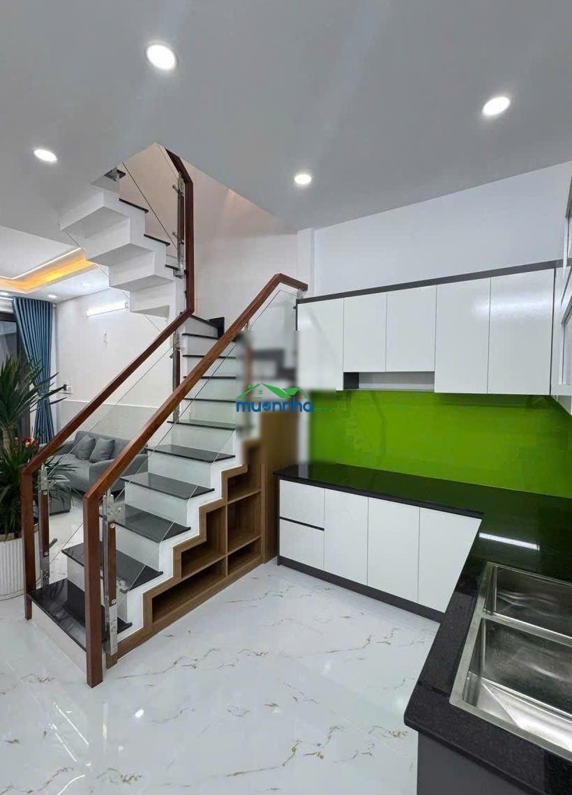 Nhà gần vòng xoay phú lâm hxh thông, nhà có sân để xe máy vô tư, nhà thiết kế đẹp giá cực tốt