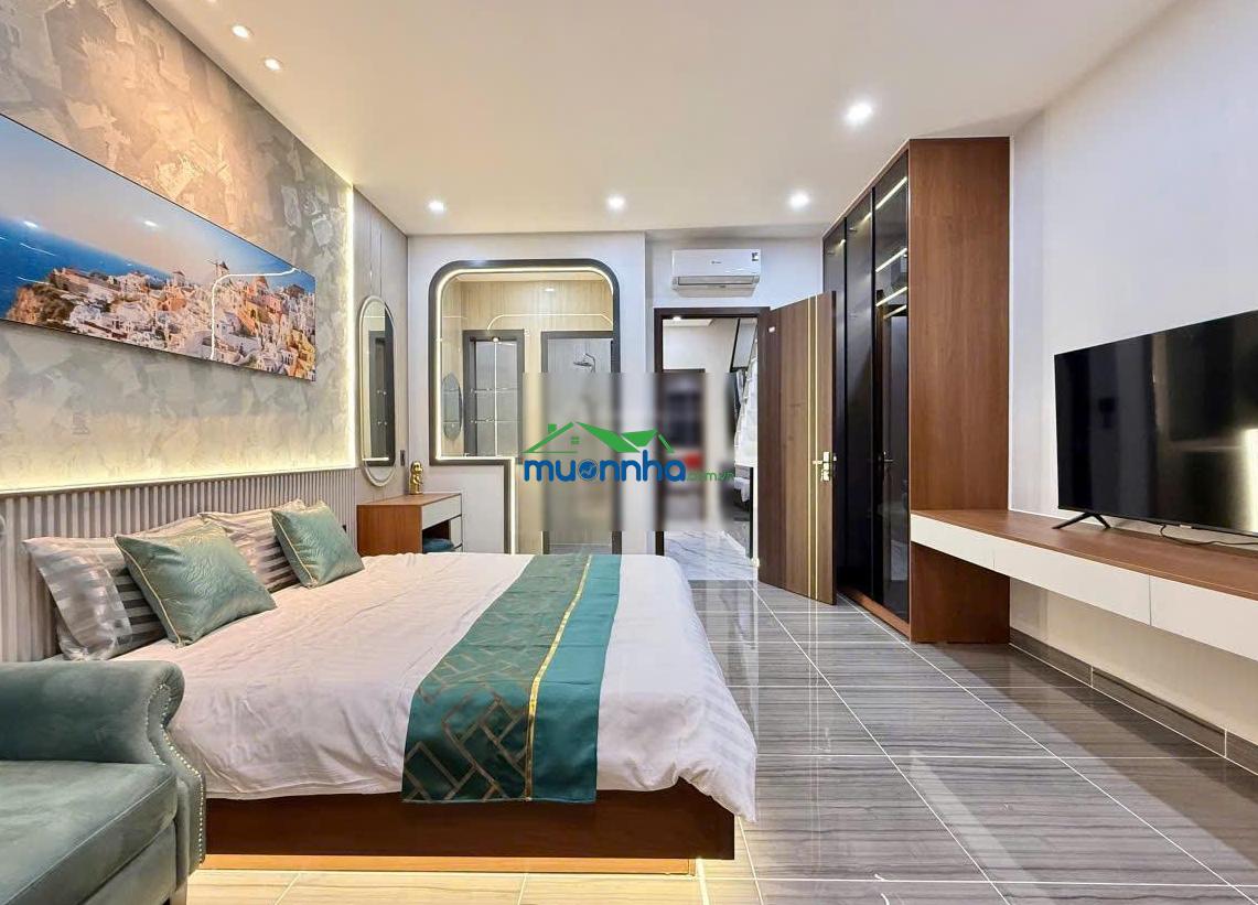 Nhà mới đẹp hiện đại 4 tầng - hẻm bình yên, đường ba vân, bàu cát - dt: 4 x 17m - giá: 9.8 tỷ tl - 4