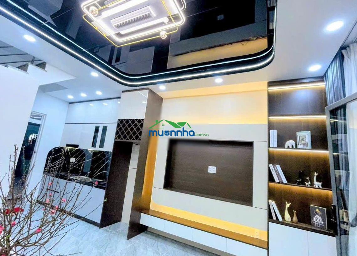 Nhà đẹp 3 lầu hẻm 751 trần xuân soạn, q7