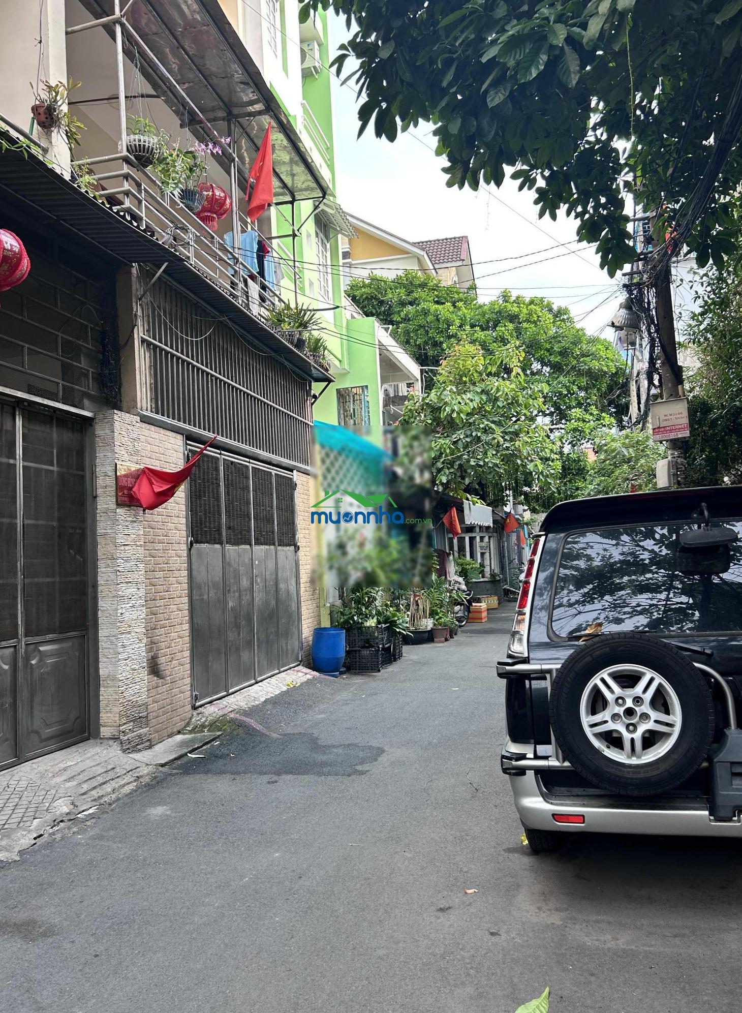 Ngang 6m - bùi đình túy, bình thạnh - hẻm nhựa 2 oto tránh - không quy hoạch - không lộ giới - 3
