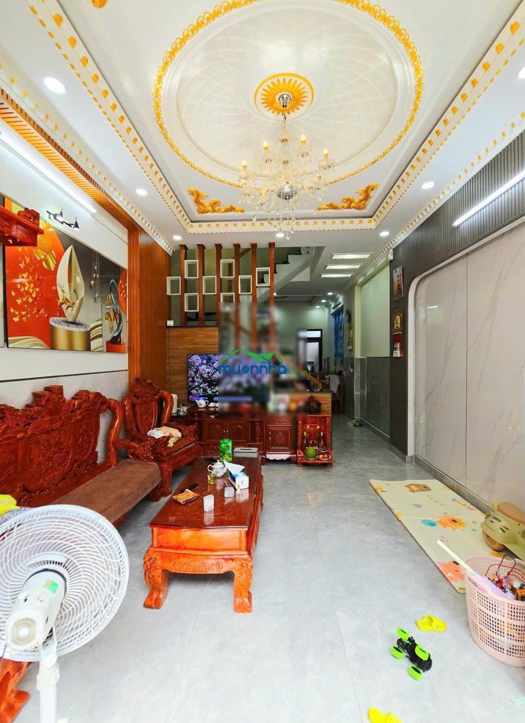 Nhà đẹp 4 tầng hẻm xe hơi lò lu q9, dt: 60m2 gần vinhomes - 2