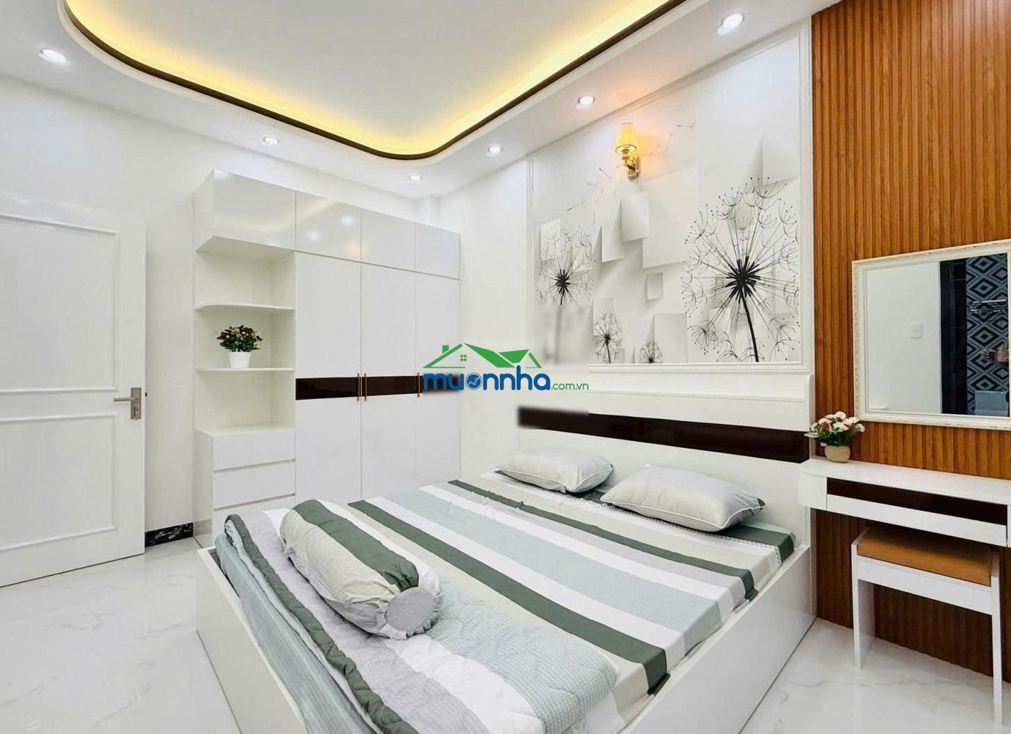 Bán nhà lý chiêu hoàng, 5 x 12, 4 tầng btct, 4pn có sân thượng, nội thất đẹp, hẻm nhựa 6m an ninh - 4