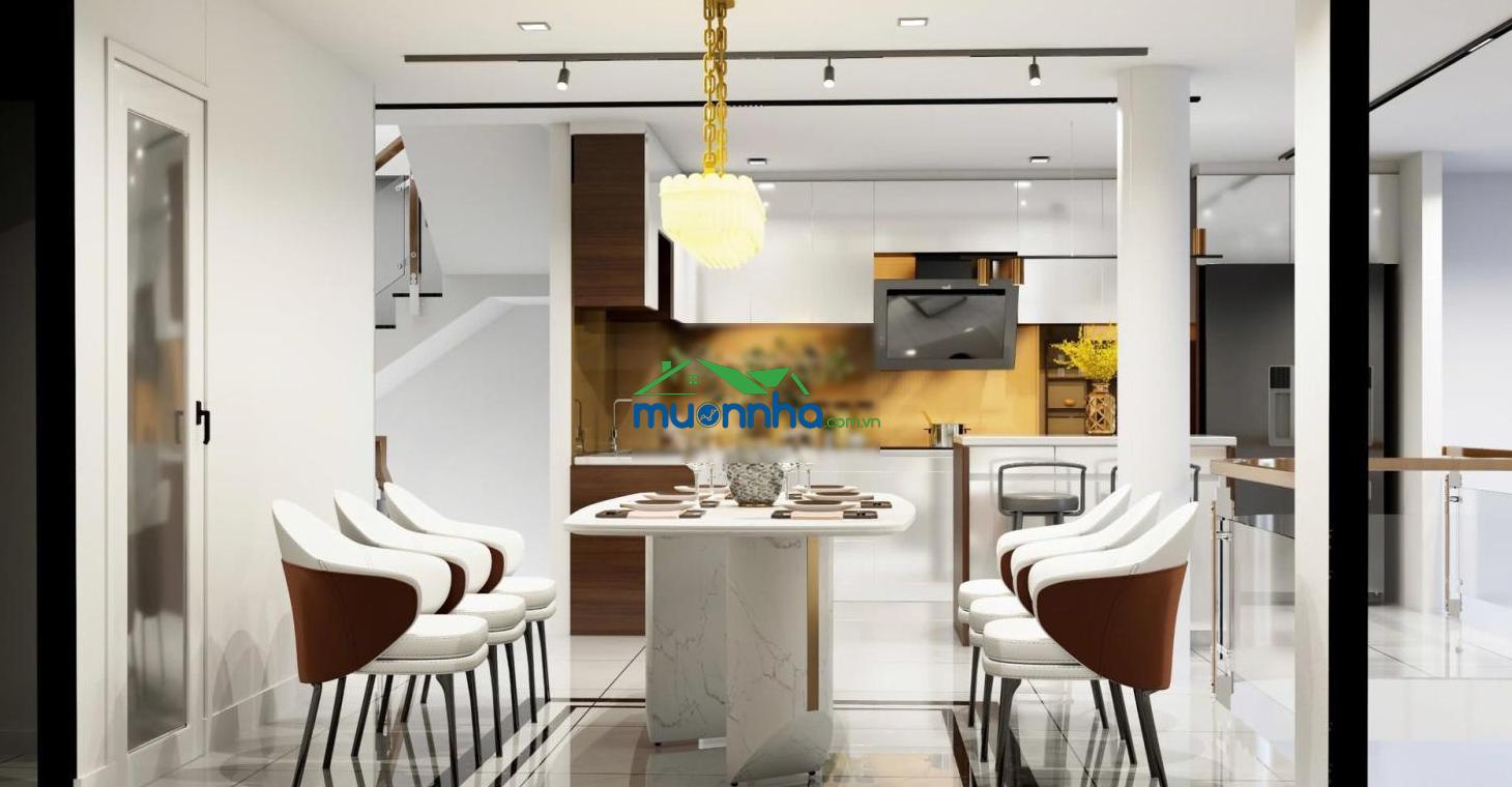 Bán nhà mới xây 100% thang máy bề ngang 7m kdc ven sông phước kiển giá rẻ lh 0903 818 *** - 3