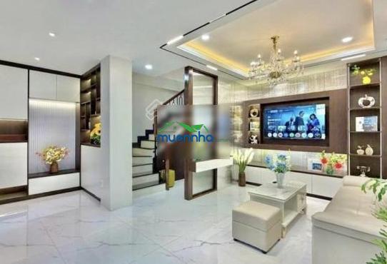 Nhà nằm ngay tttm parc mall cao lỗ, quận 8. 76,8m2. 1 trệt, 3 lầu, sổ sạch, hđ thuê 20tr