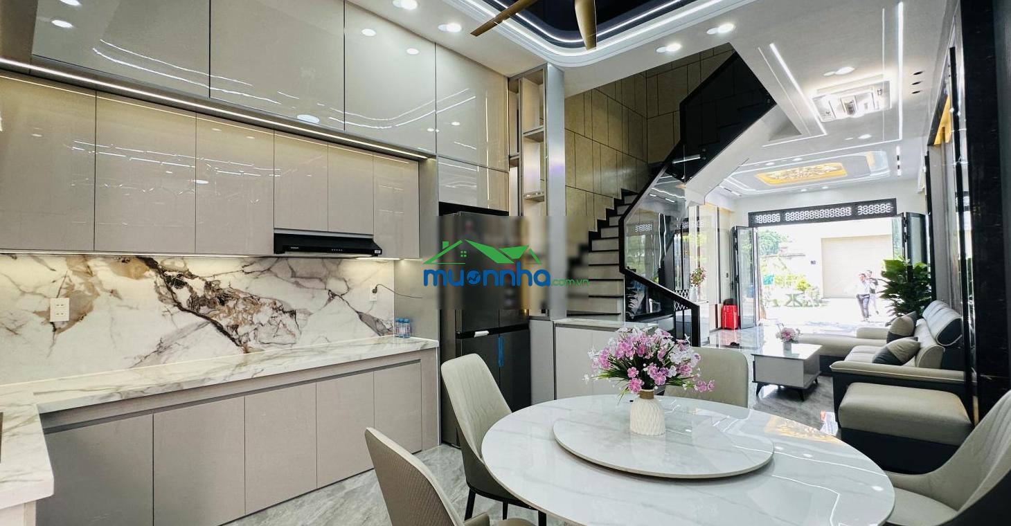 8701 - bán nhà 1t2l tặng đủ nội thất - p. bình chuẩn, tp. thuận an - gần ngã 4 miếu ông cù - 5,5 tỷ - 2