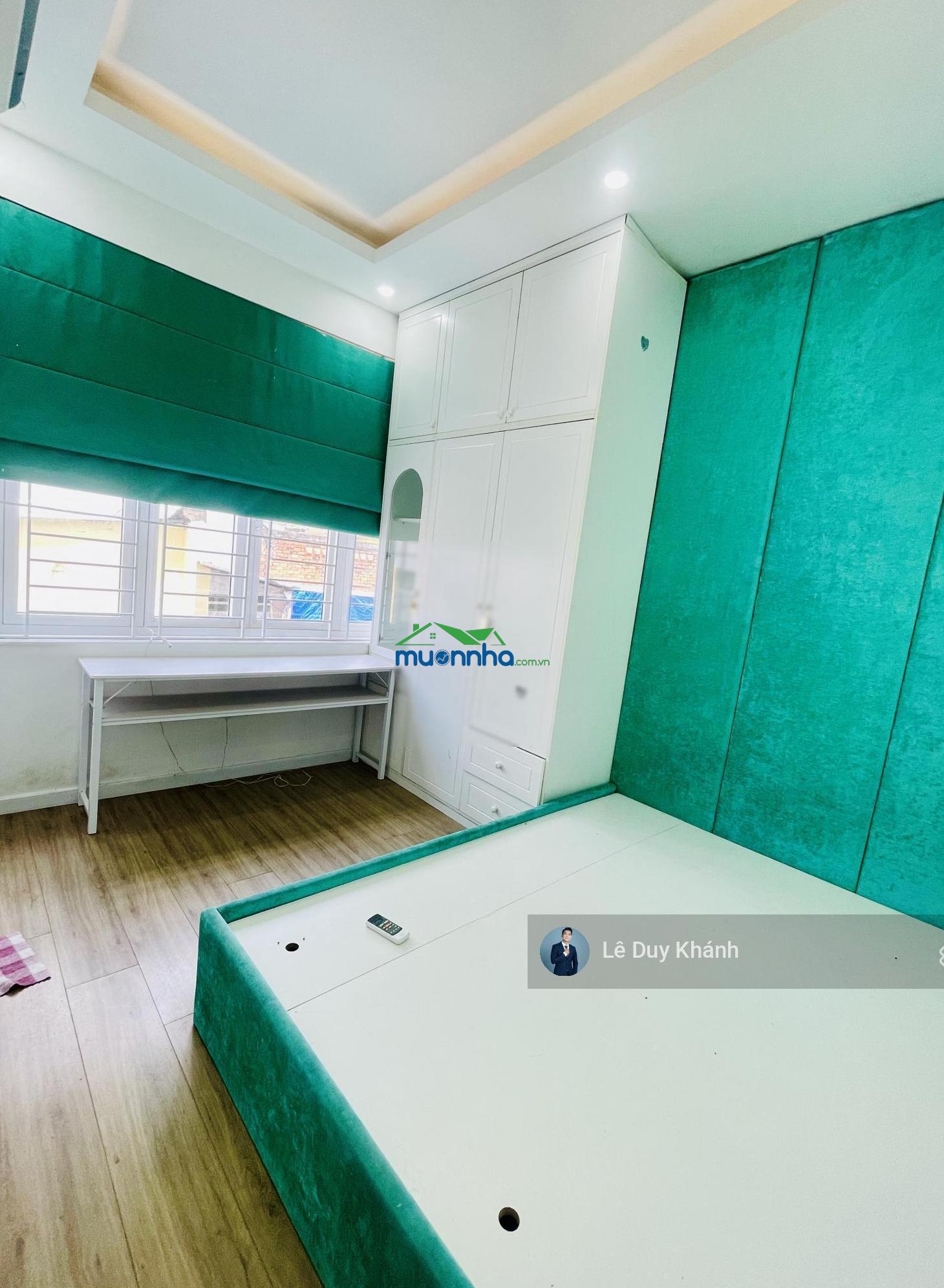 Gấp định cư 7.5 tỷ giảm về 6.79 tỷ - bán nhà mới 4 tầng full nội thất - hẻm xe hơi nguyễn xí - 3