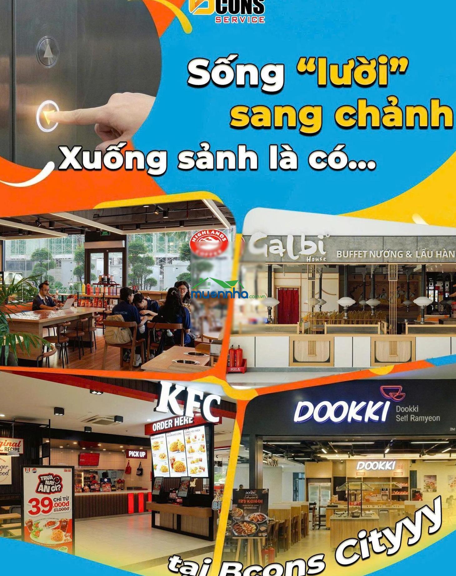 Chỉ 5tr5 ở chung cư bcons city ngay mặt tiền đường thống nhất, ngay làng đại học, thủ đức, metro - 3