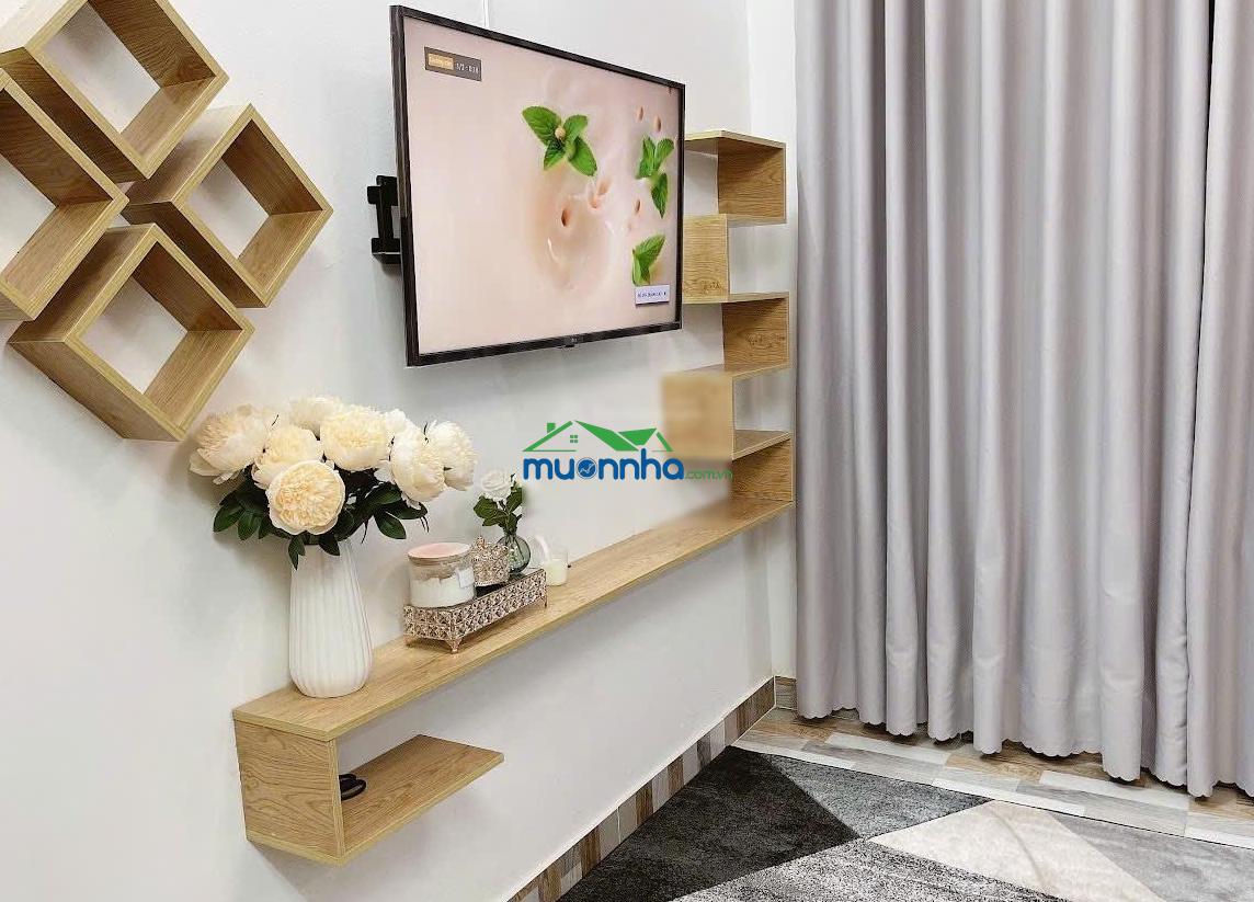 Bán nhà tân phú ngay tân quý 48.6m2 hẻm xe hơi đỗ cửa 2 tầng kiên cố - 1 căn ra mặt tiền giá 6,45tỷ