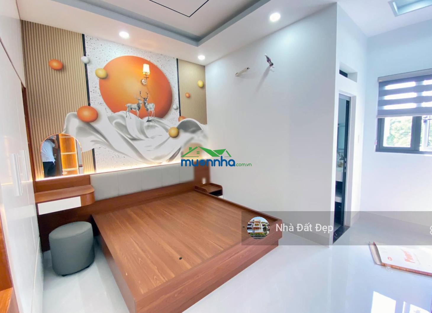 Nhà mới có thang máy khu đồng bộ 5 tấm đường nhựa đẹp 8m, full nội thất 4x15m đường hương lộ 2 - 4