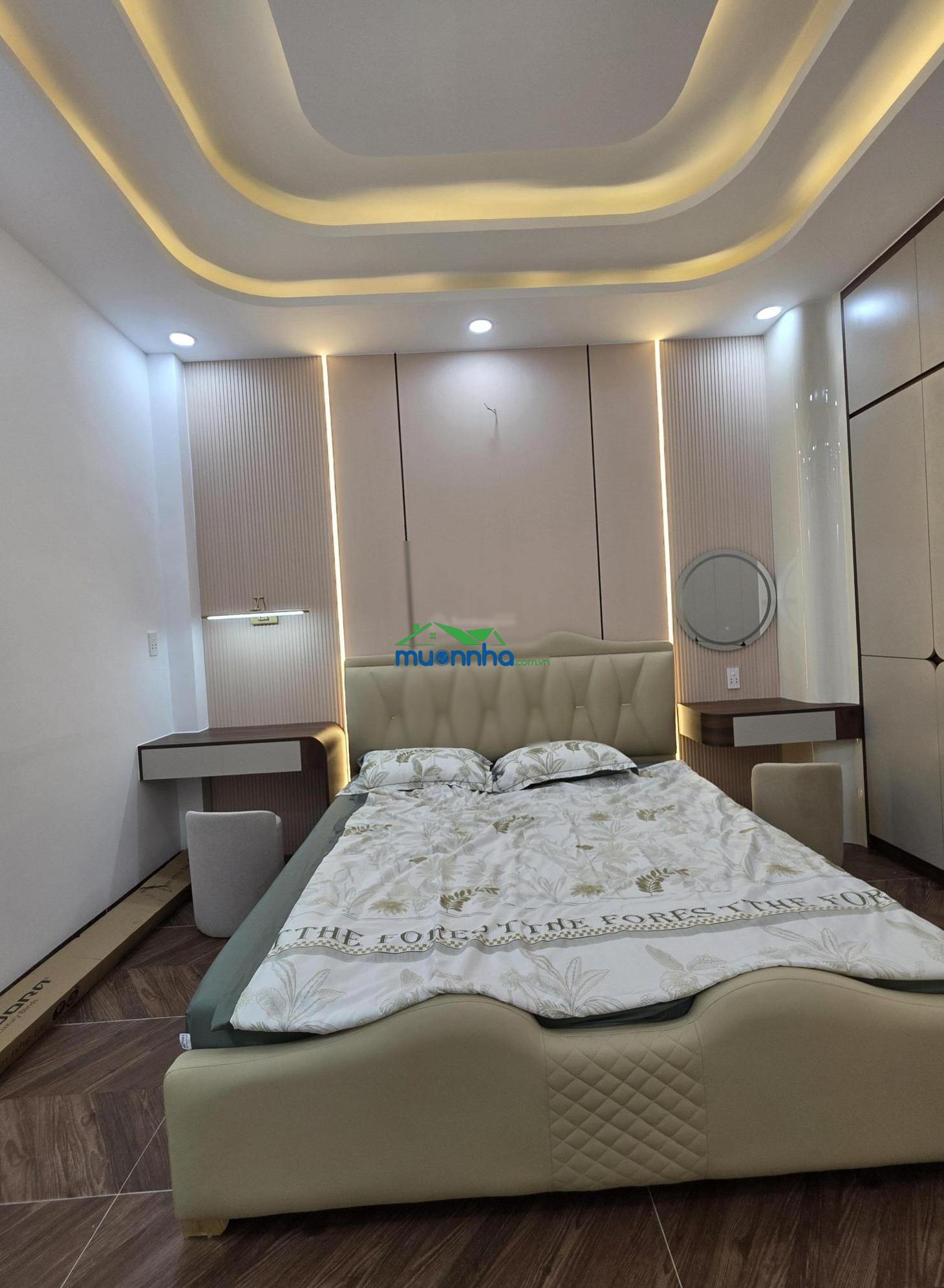Nhà 4m x 16.5m 2 tầng full nội thất sát mặt tiền khuông việt giáp quận 11 - 2