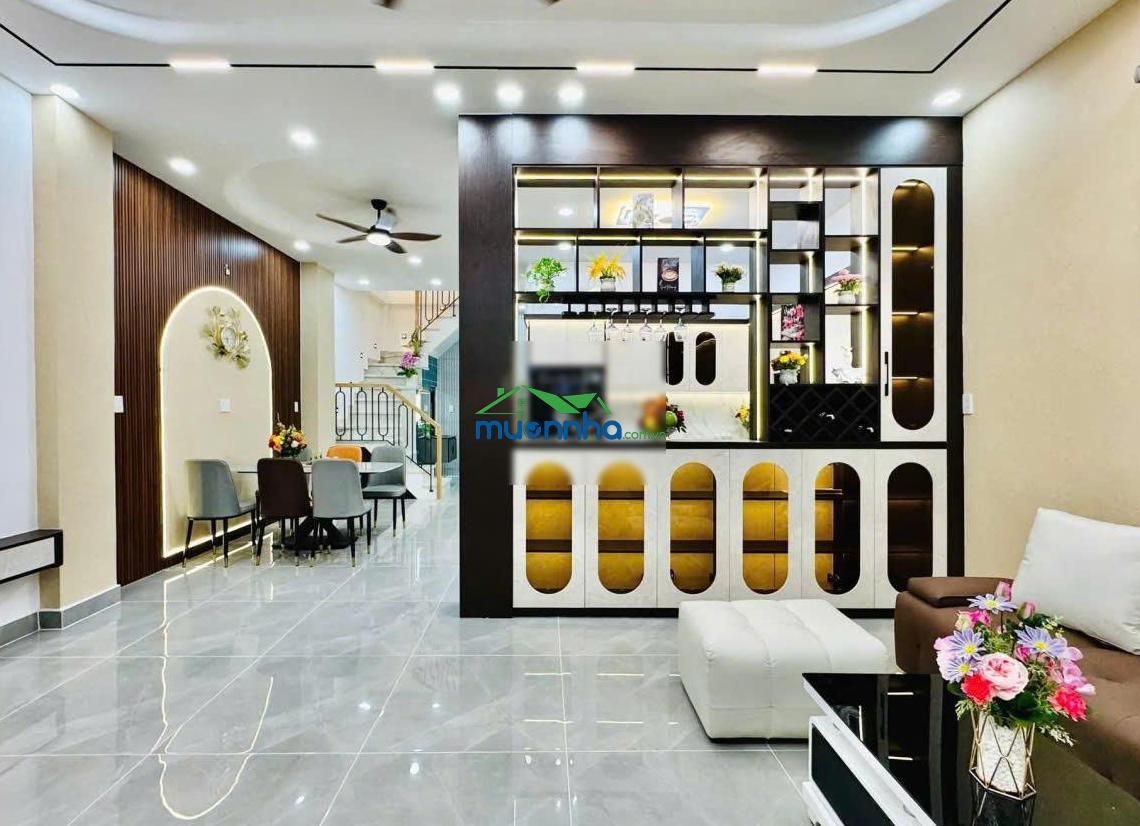 Siêu phẩm số 14 p8, diện tích: ngang 5.15m x dài 13.5m (nở hậu 6.4m), 4pn, 4wc - 6,9 tỷ - 3