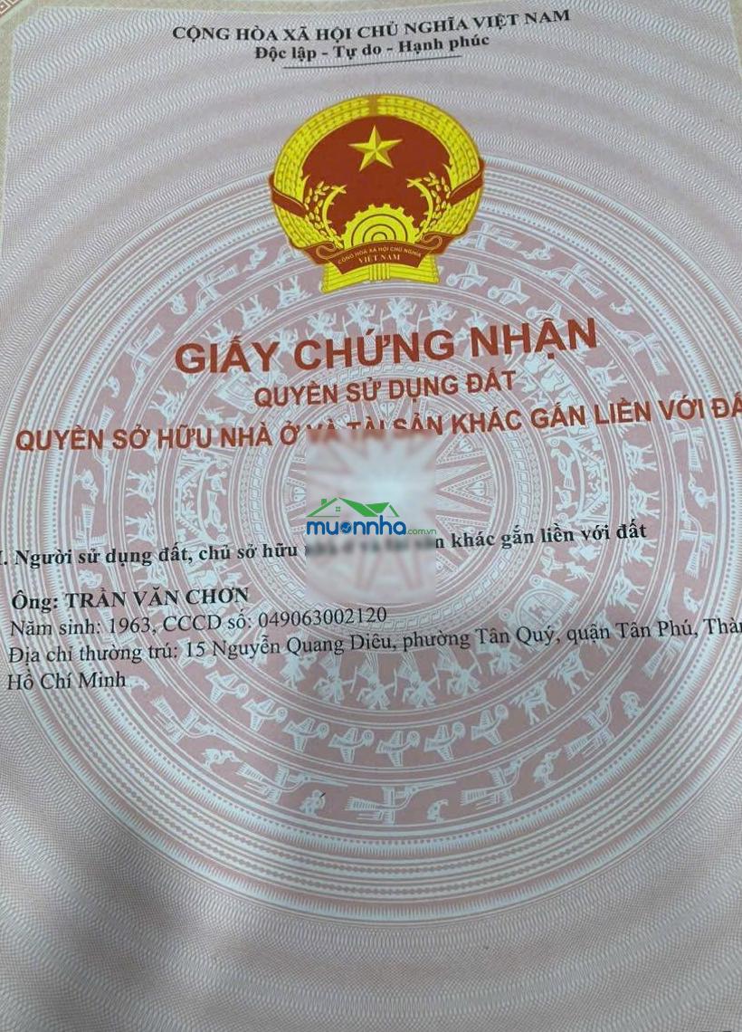 Nhà hẻm 4tỷ8 22/1/5b nguyễn văn săng p. tân sơn nhì. diện tích 45m2 - 2