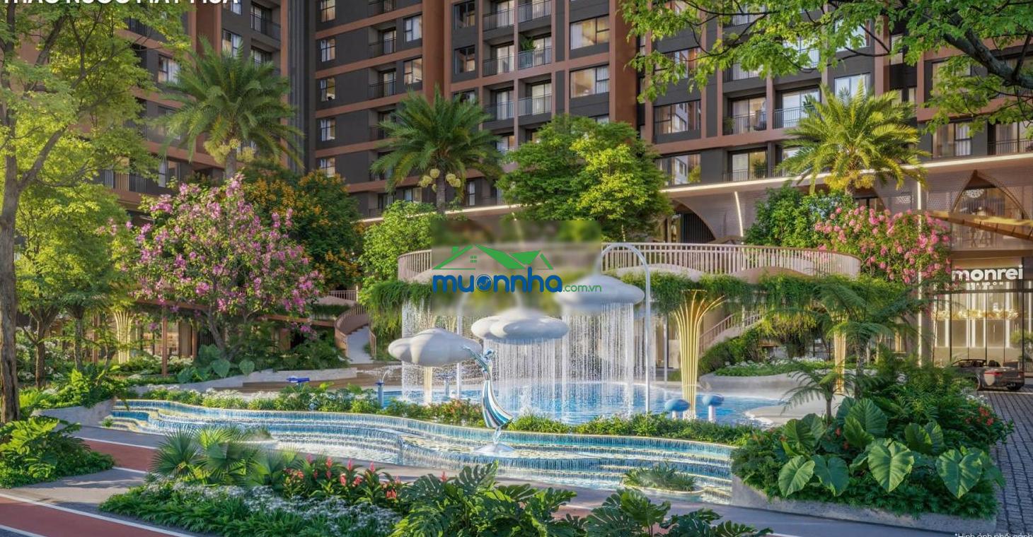 Căn studio 1,5 - 1,7 tỷ dễ mua bán nhất dự án monrei sài gòn. nội khu là resort có 1 không 2 - 3