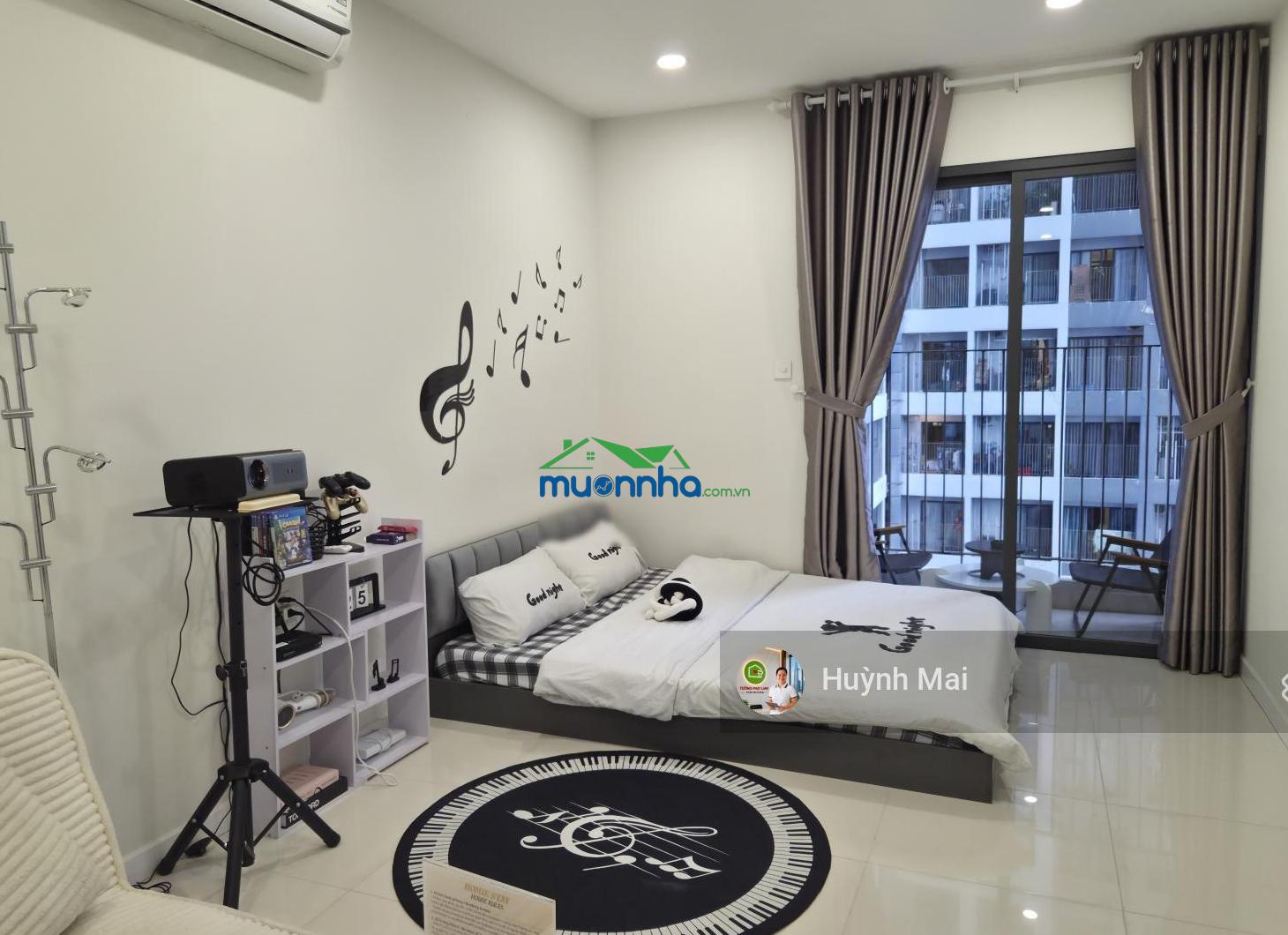 Lavida plus quận 7 | 1 phòng ngủ đẹp, đầy đủ nội thất, ban công thoáng - thuê chỉ 10 triệu/tháng