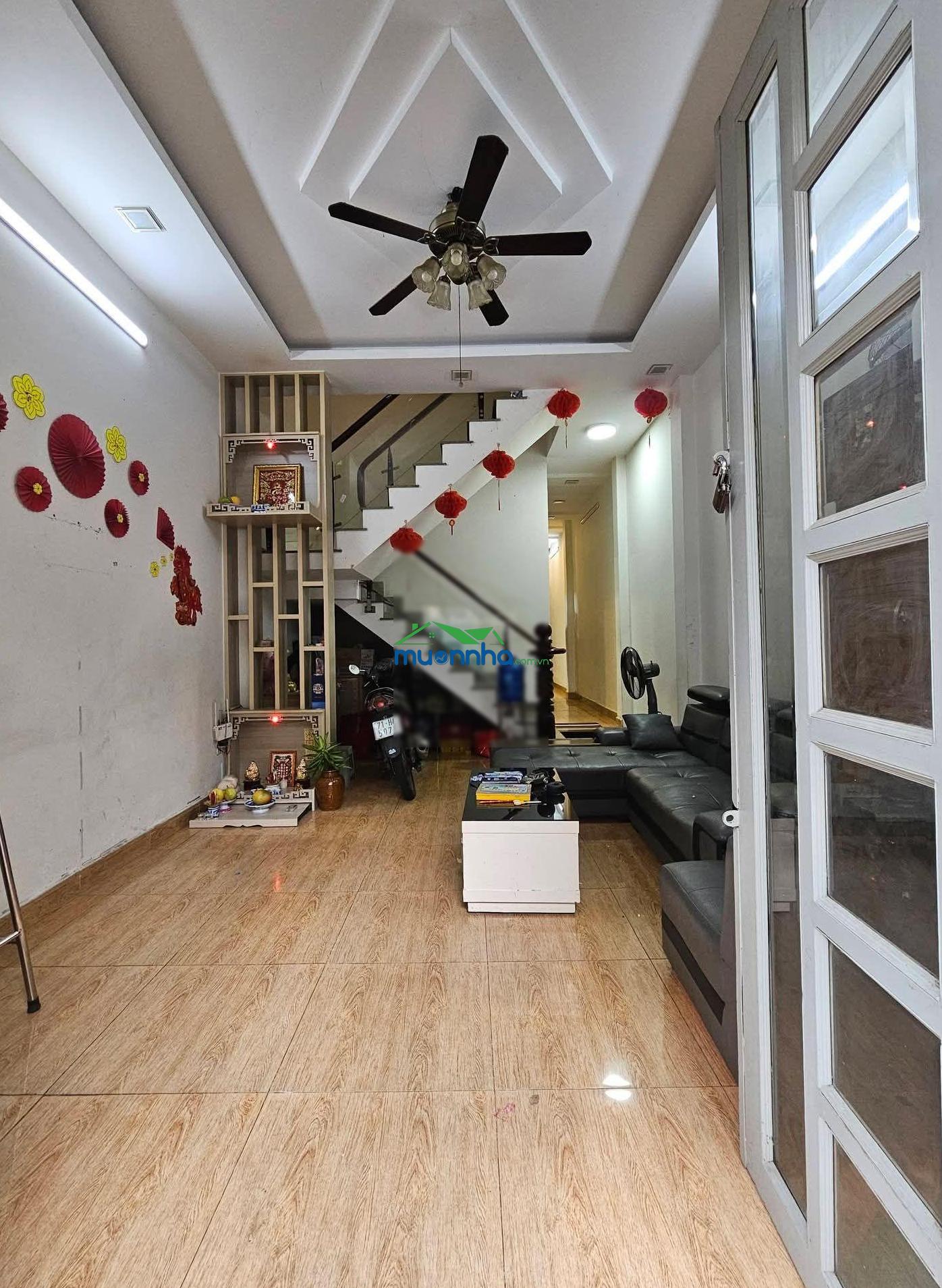 Nhà đẹp đường 8m thông, 2 tầng btct, 56m², 4 phòng ngủ, 4,39 tỷ, tân tạo, bình tân