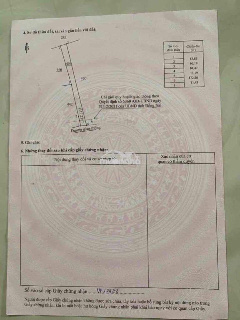 Bán đất đường phước tân - giang điền - 3
