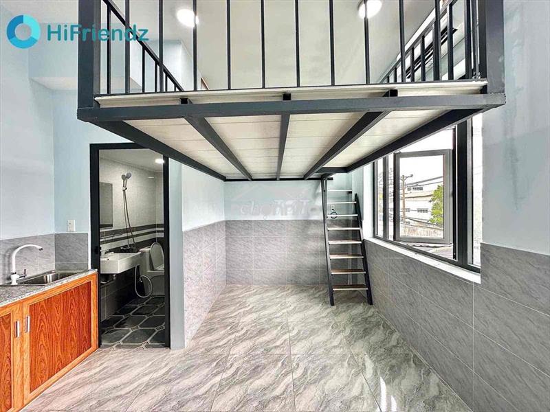 Cho thuê phòng trọ gác - cửa sổ gần công viên gia định
