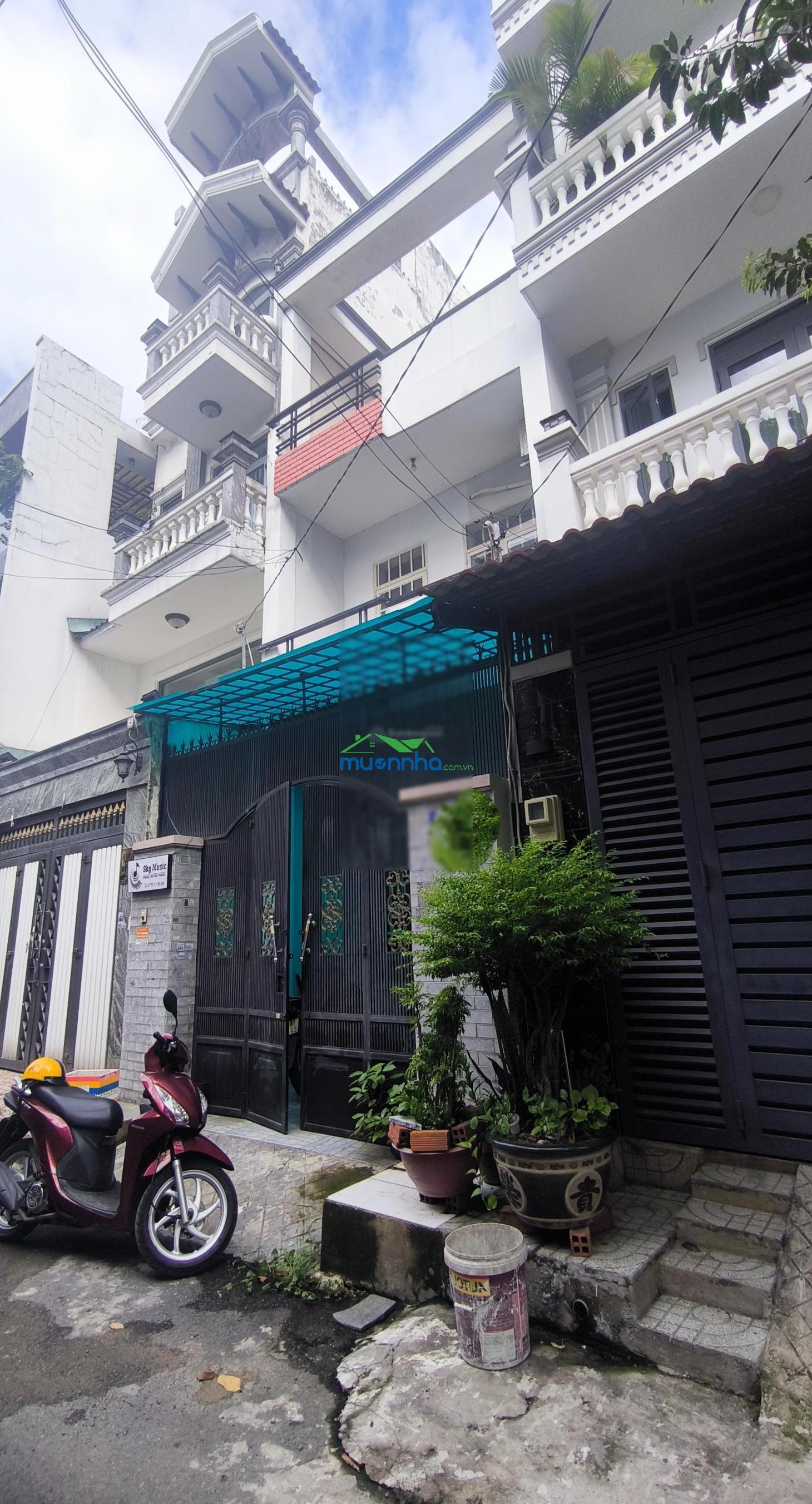 Bán nhà hẻm xe hơi thông đường phạm văn chiêu gần chợ thạch đà dt: 60m² chỉ 7,3ty sẵn kc 3tầng - 3