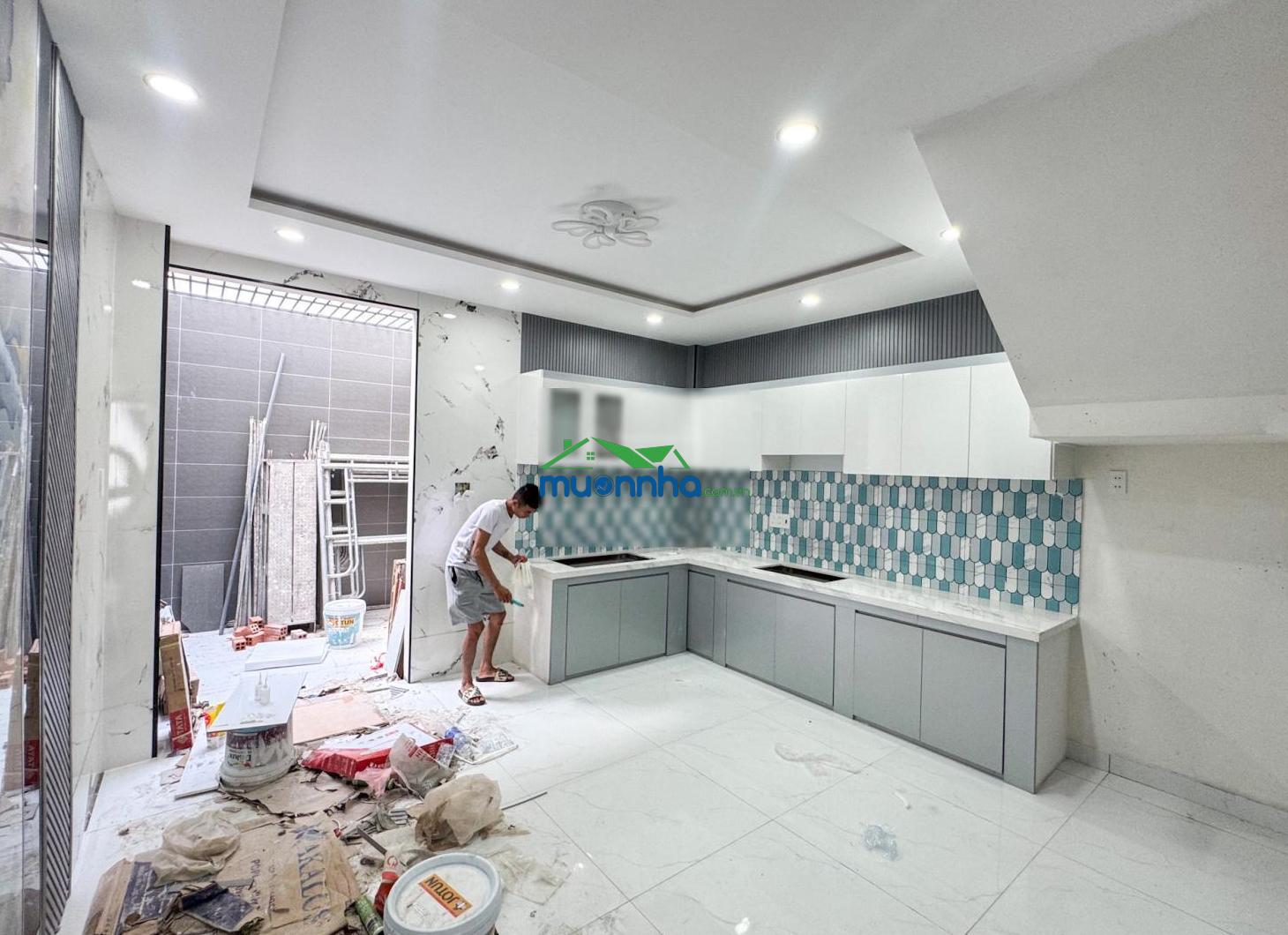 Nhà 2 tầng 100,3m² (4.5x22.3) 60m2 odt - sổ hồng riêng - gần trường tiểu học vĩnh phú - giá 3.8 tỷ - 4