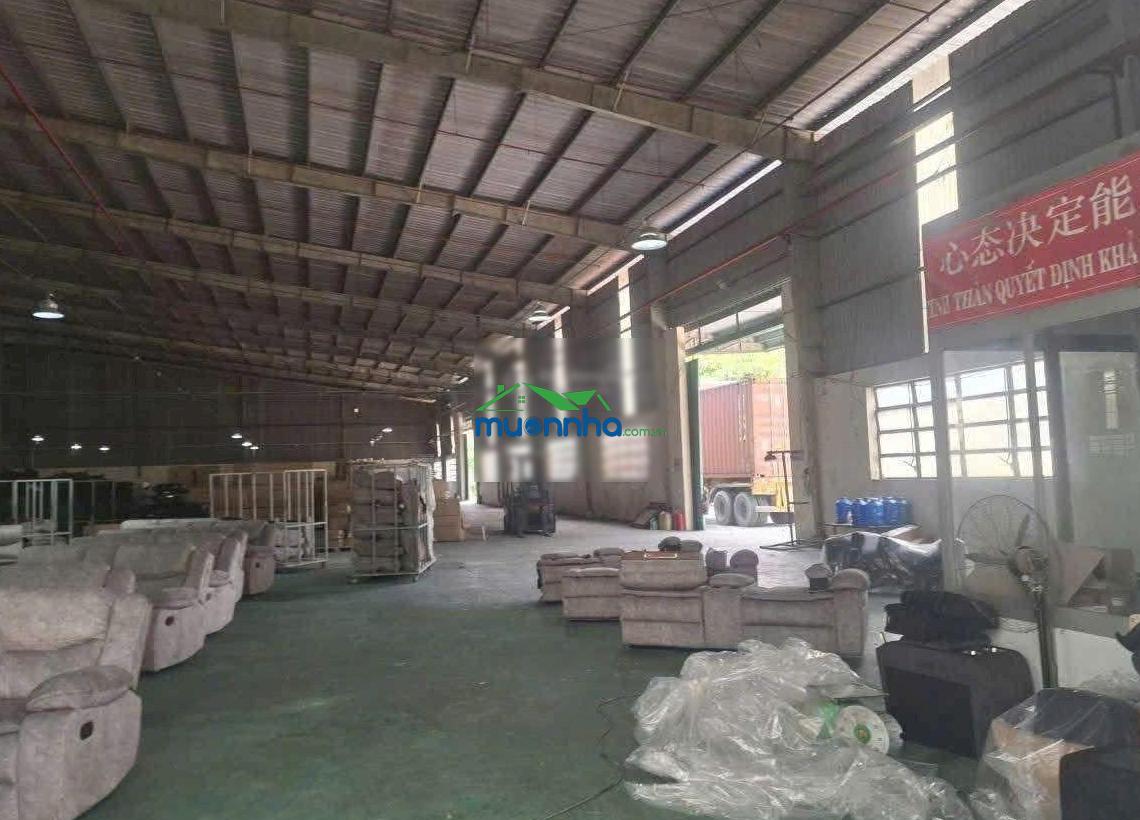 Cho thuê xưởng tân định bến cát, bình dương tp hcm vị trí thuận tiện, xe container ra vào dễ dàng - 4