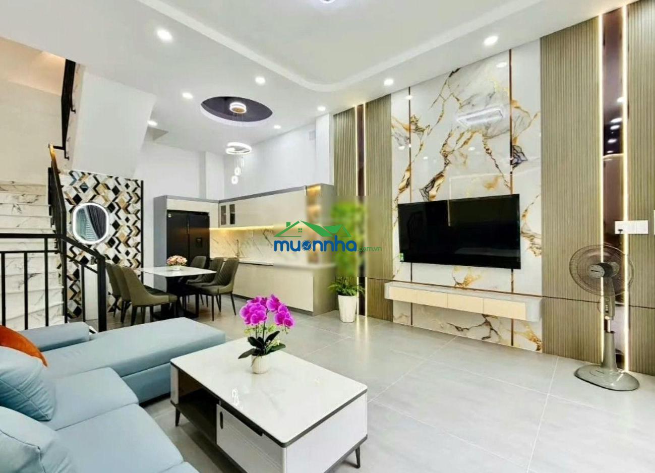 Chủ xoay vốn bán gấp cho con đi úc nhà 3 tỷ 290 gò vấp dt 54m2, hxh 4m thông thoáng, shr chính chủ - 3