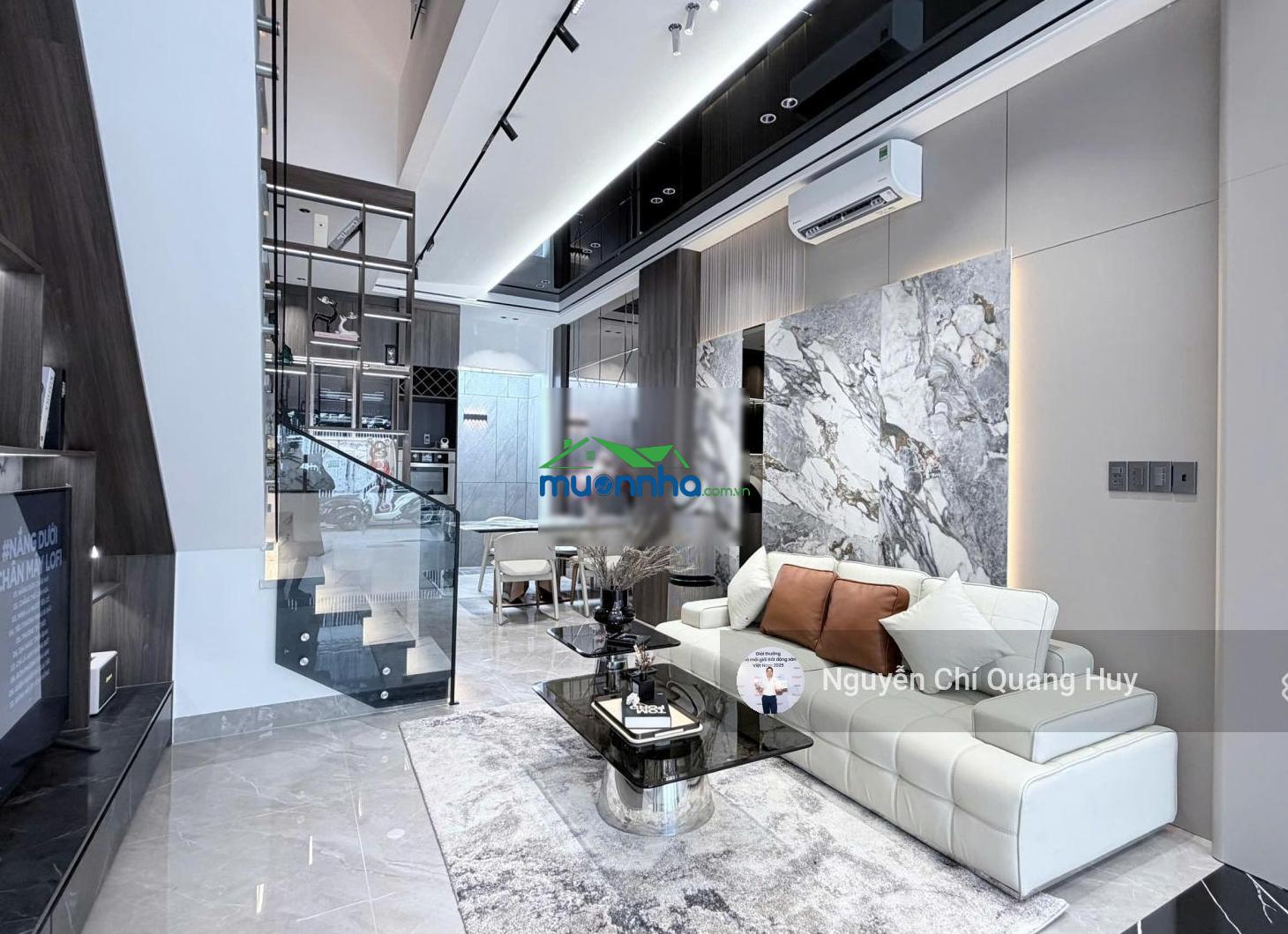 Nhà phố xây dựng mới - khu dân trí cao - đường thông 8m 1979 huỳnh tấn phát - 4m x 13m giá 9,65 tỷ - 4