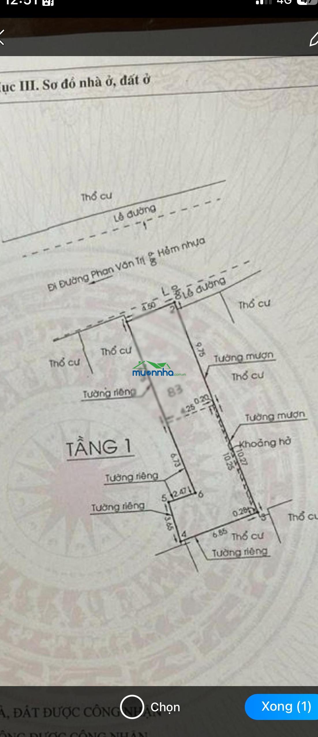 Cấp 4 tiện xây mới~ 102m2, đường trước nhà 8m, phan văn trị bình thạnh - giá chỉ nhỉnh 9 tỉ