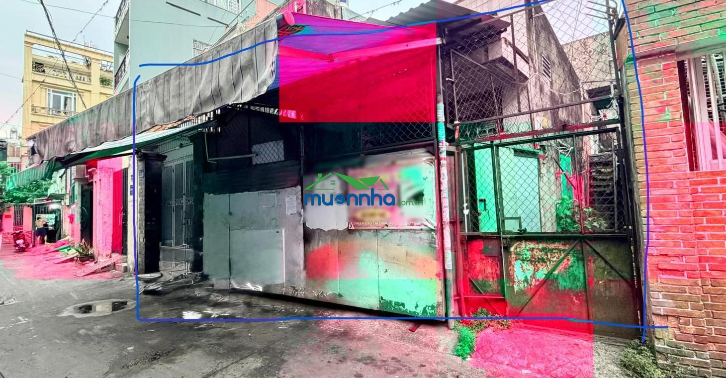 Bán nhà hxt 5m ông ích khiêm thông 100 bình thới, nhà nát ngang lớn 9,4m, sổ vuông, 185m² chỉ 21t.