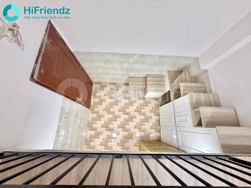 Duplex gác cao 1m8,thang máy,mặt tiền,ngay cầu nguyễn văn cừ - hf - 2