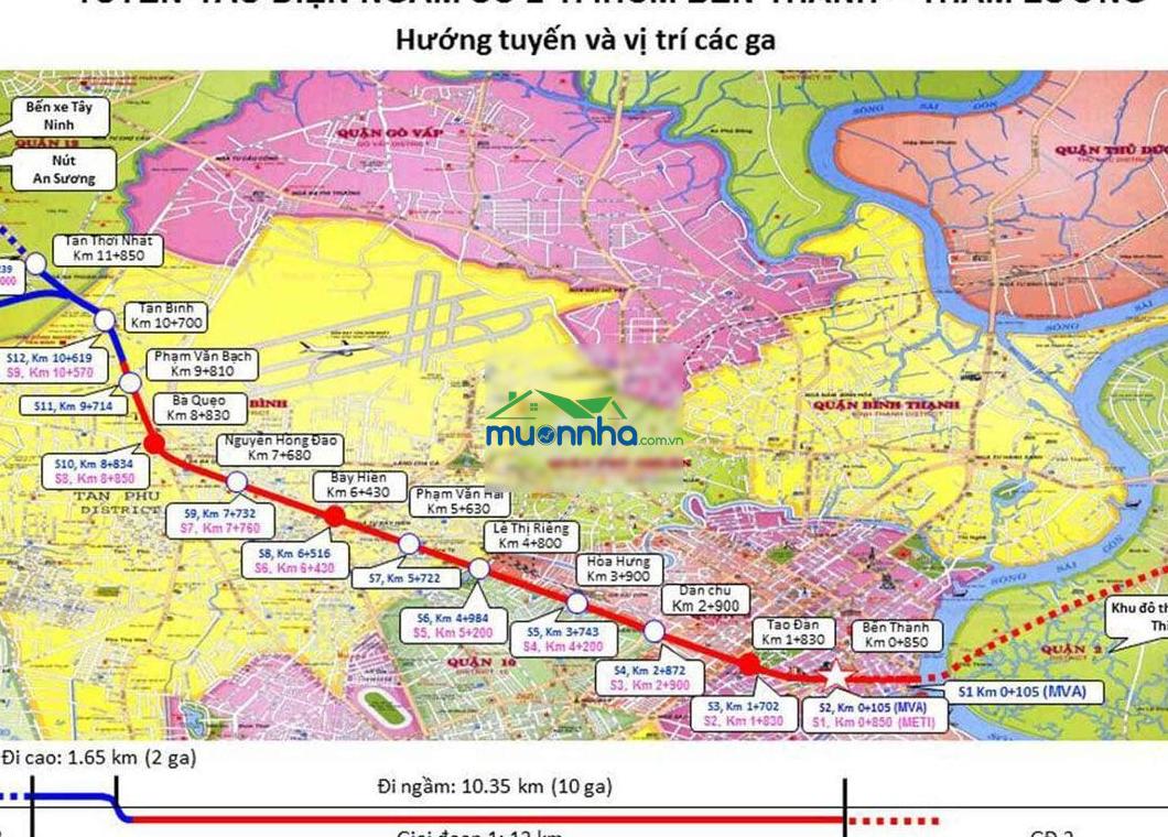 Tin thật! hẻm xe hơi trường chinh 1/, 50m ra metro số 2, 8,8mx15m(130m²) - chỉ 13.2 tỷ