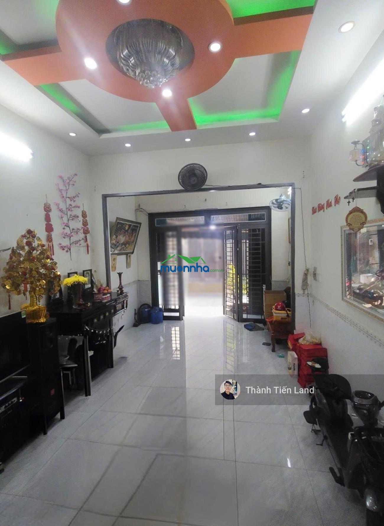 Bán nhà gần đường lê văn quới, ngã tư bốn xã, bình tân. dt 76.6m2, 3 tầng, nở hậu, hxh 5m, sát mt - 4