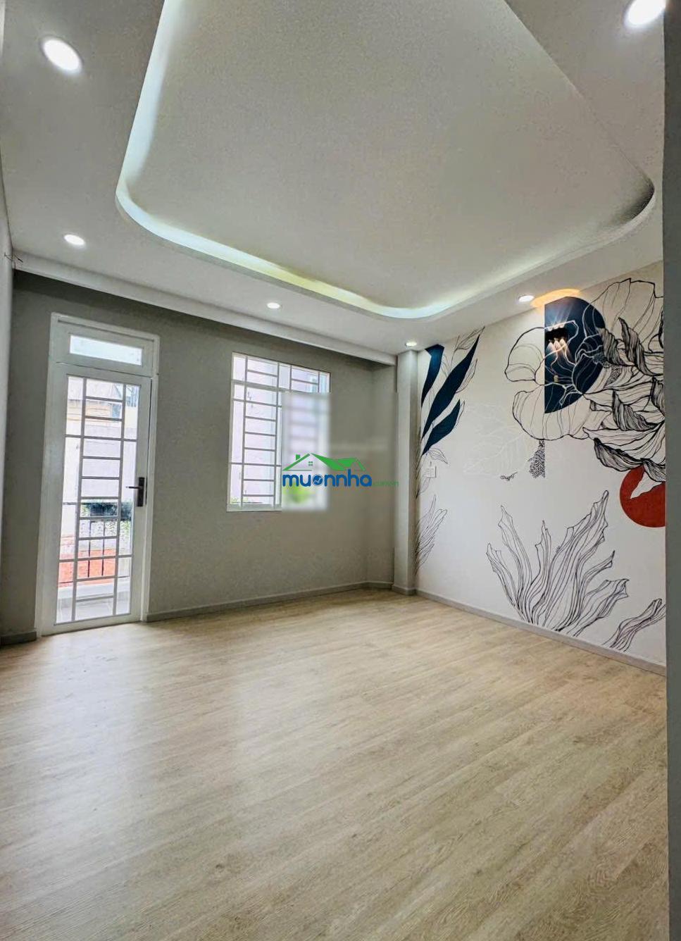 Nhà mới đẹp thiết kế hiện đại dọn vào ở ngay - phố ẩm thực âu dương lân 146m 4 tầng sân - 2